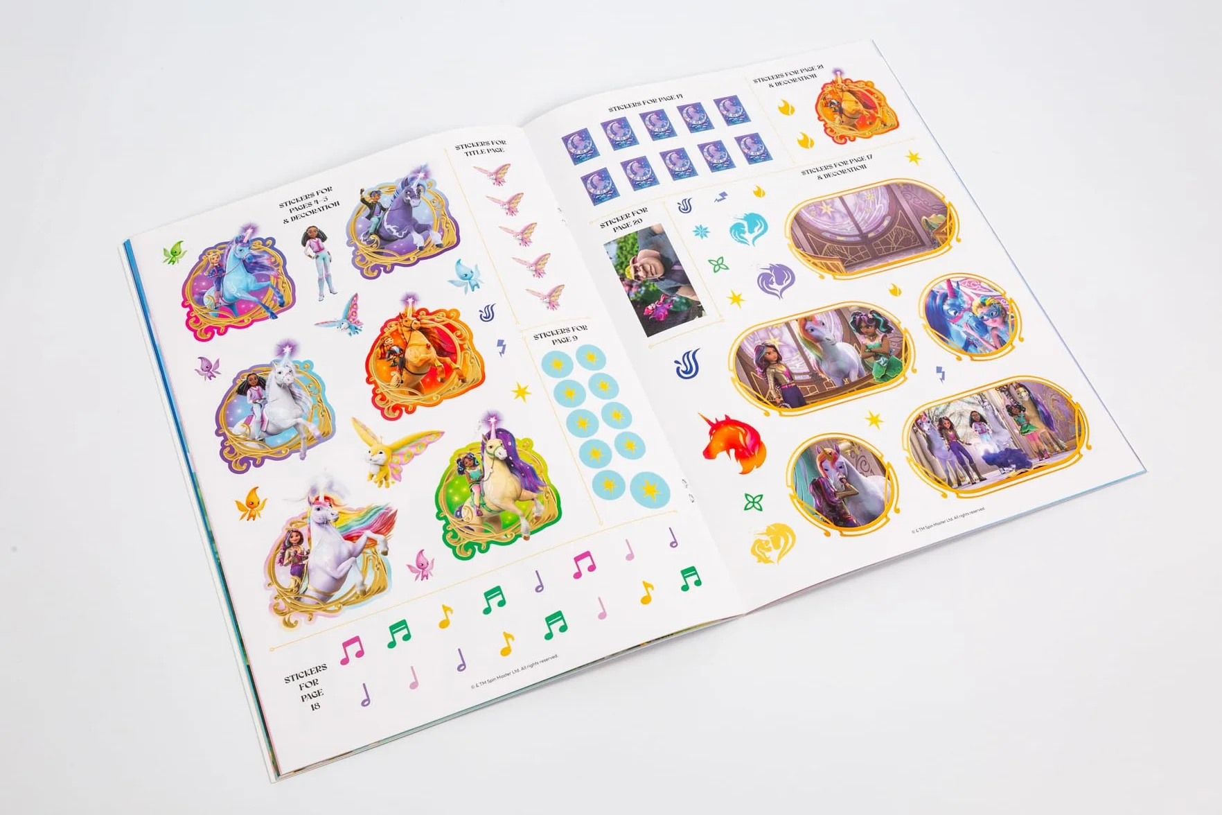 Unicorn Academy: Sticker Activity Book: with over 150 magical stickers