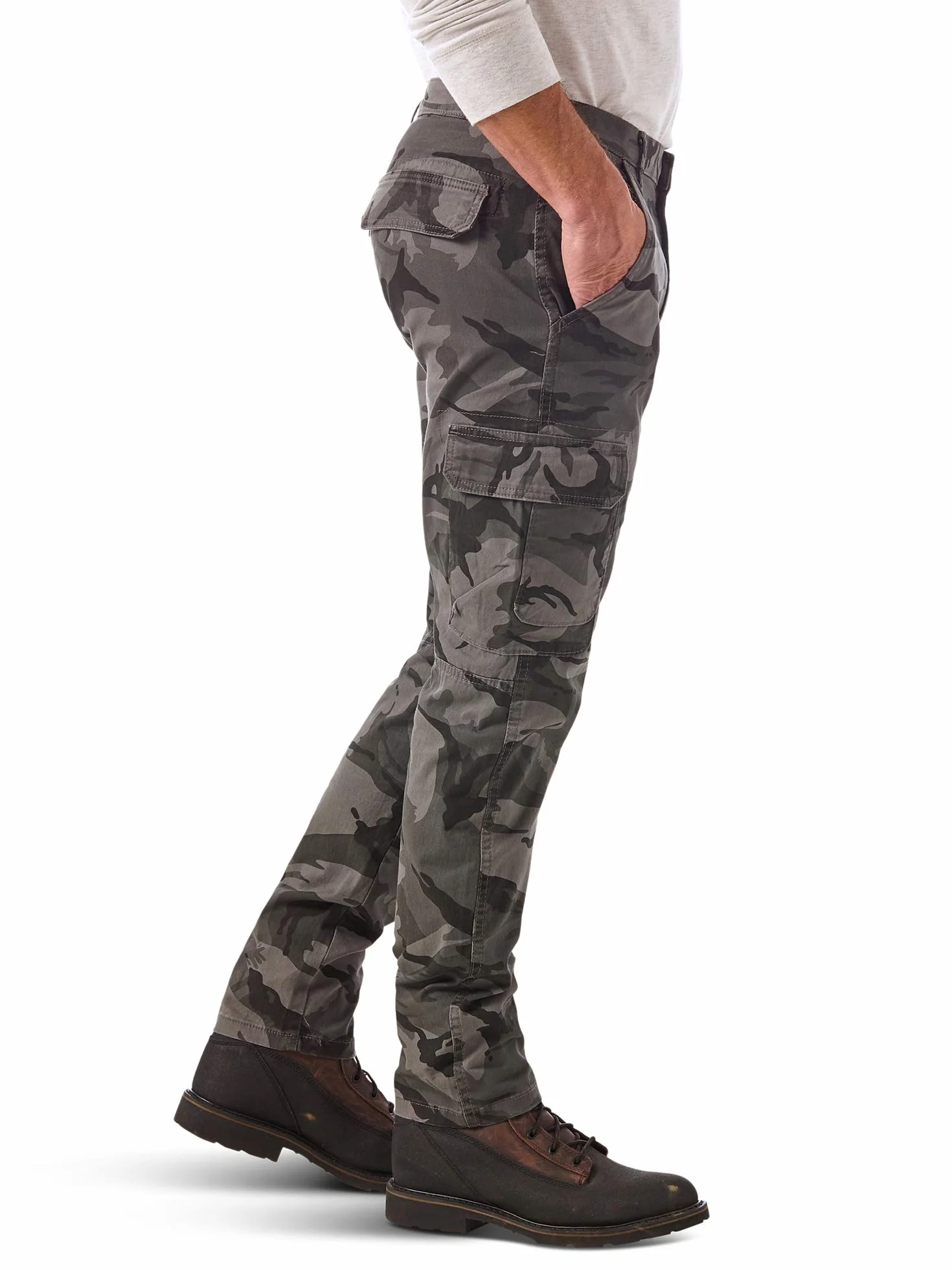 Wrangler Authentics Regular Tapered Cargo Pant - Spodnie Mężczyźni