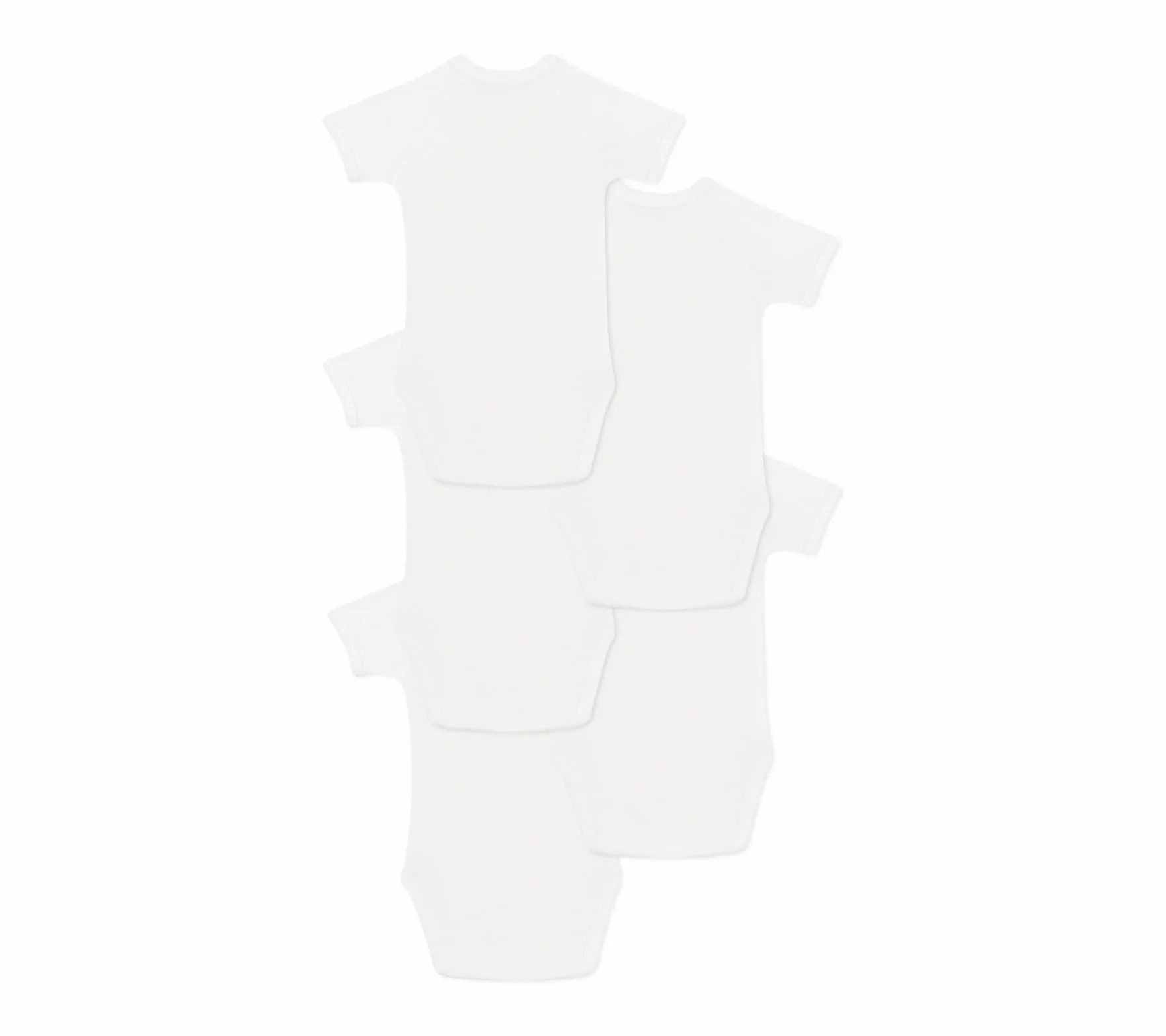 Petit Bateau Body dziecięce z krótkim rękawem (5 sztuk) Unisex, Wariant 1, Prematuro