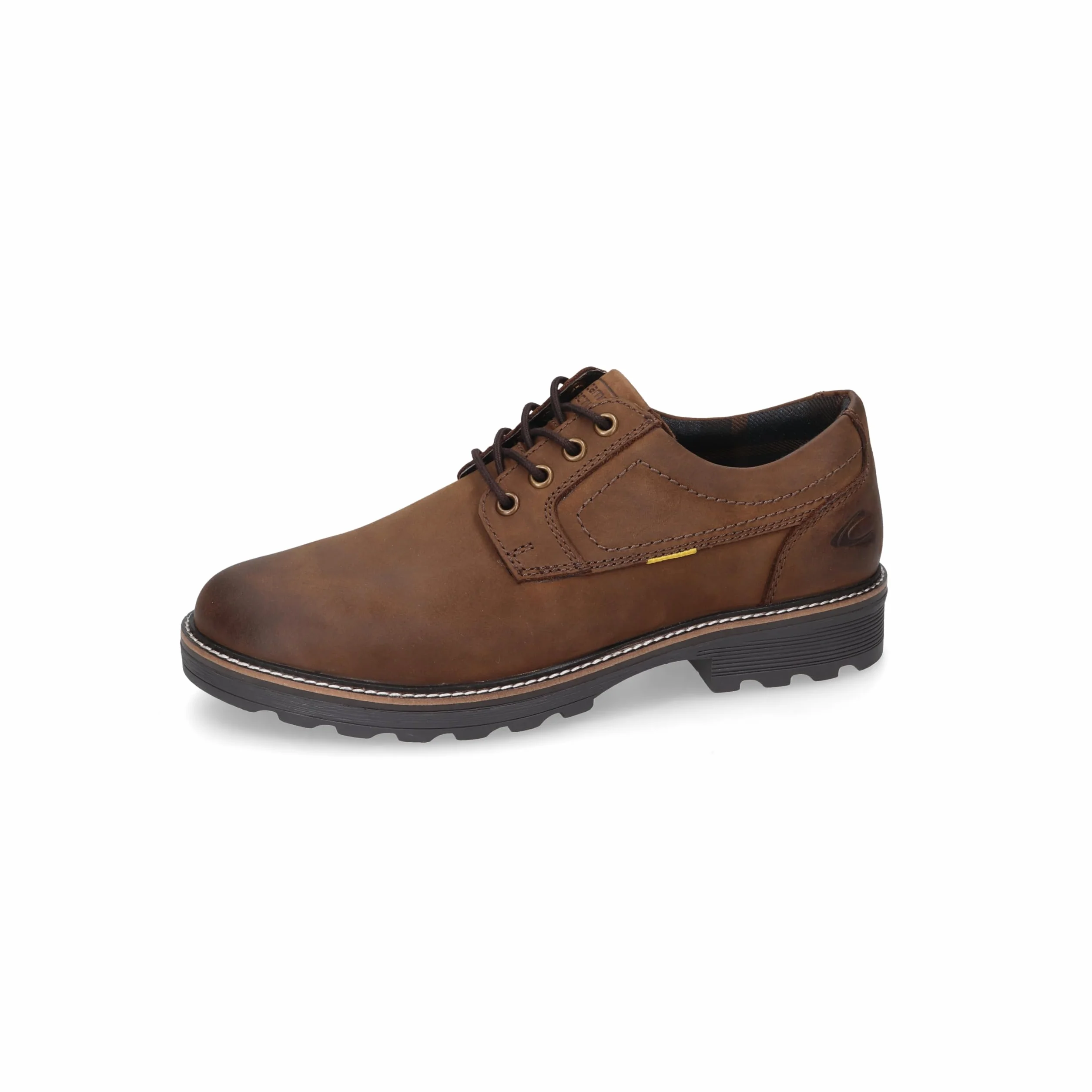 camel active Flow Oxford męskie buty sznurowane z prawdziwej skóry