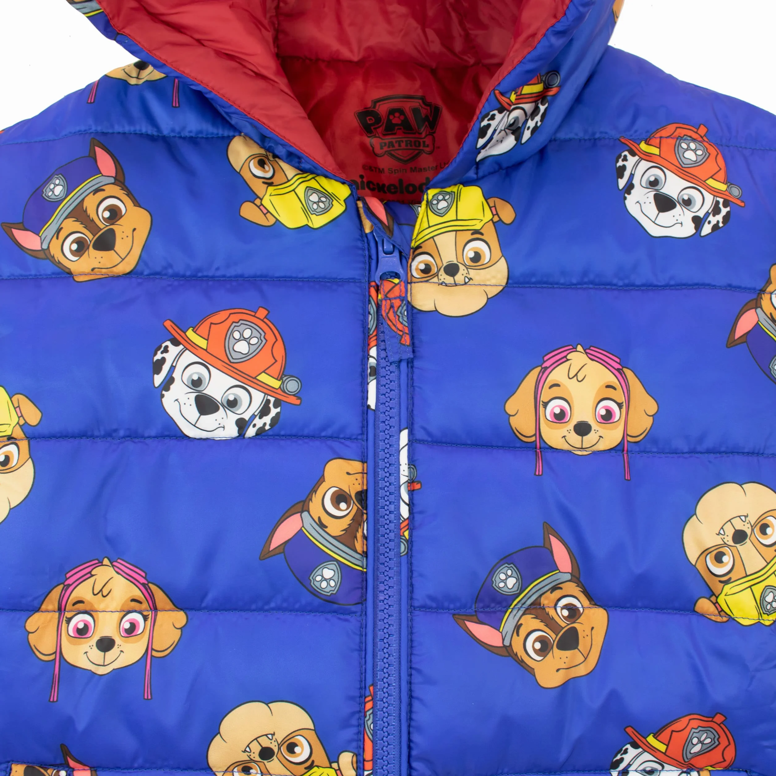 PAW PATROL Chłopcy Płaszcz Chase Rubble