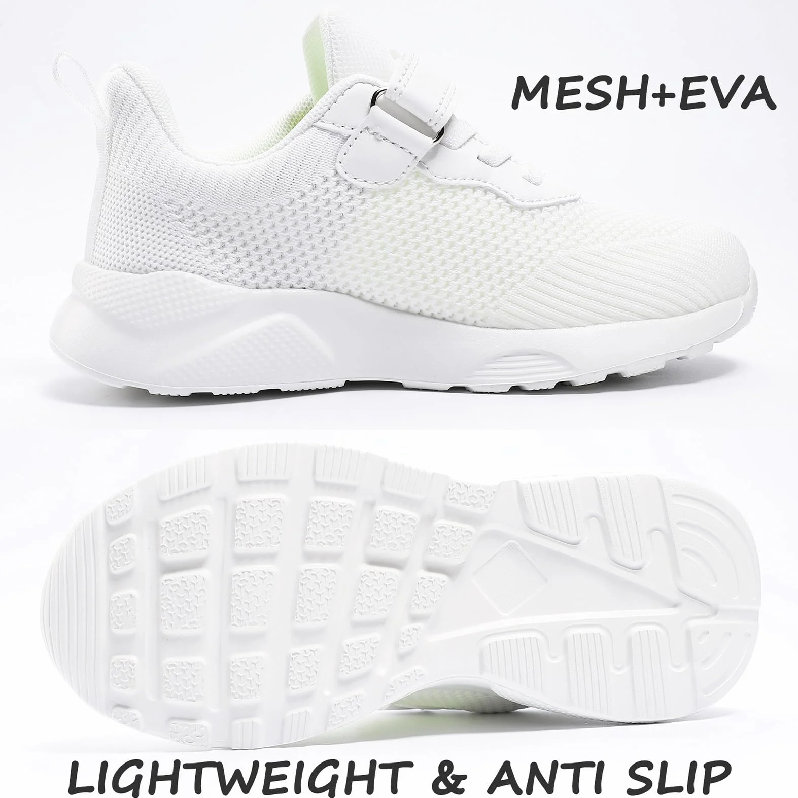 Unisex dziecięce buty do biegania antypoślizgowe dziewczyny lekkie buty sportowe na co dzień buty do chodzenia oddychające trampki trampki