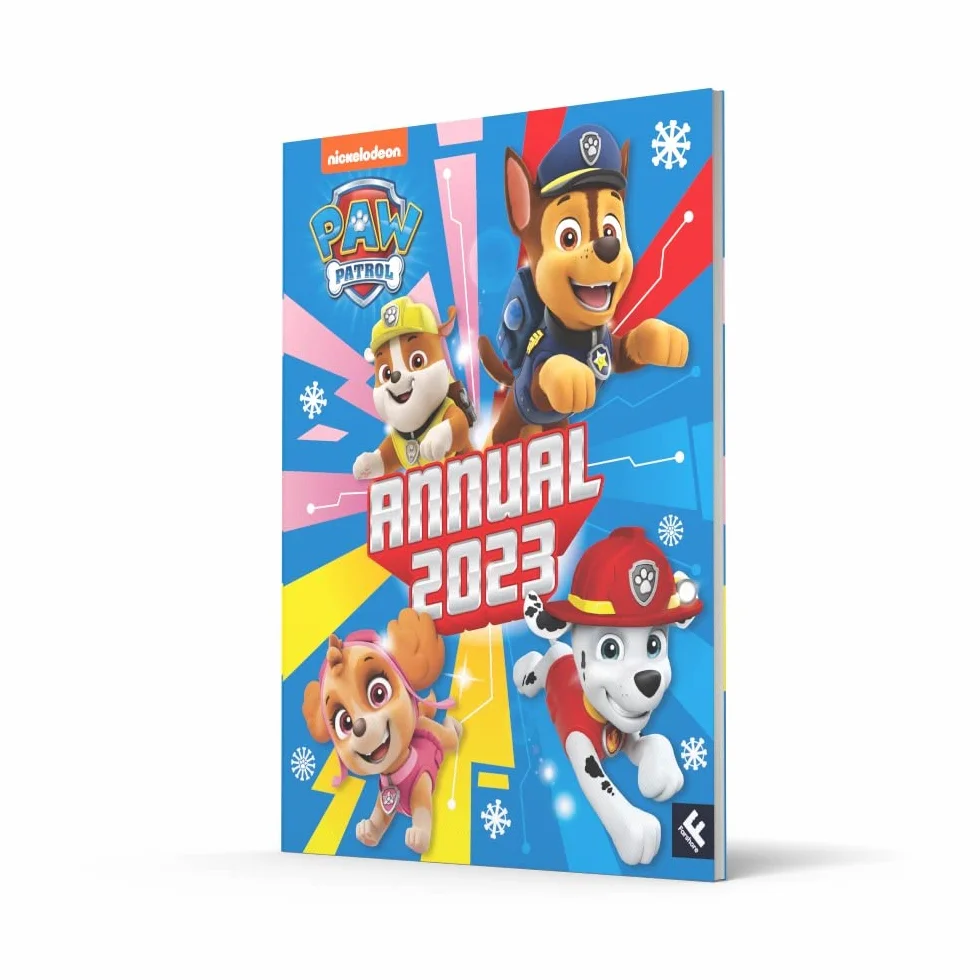 Paw Patrol Annual 2023: A fun new illustrated gift book, packed with activities, colouring and stories from the hit Nickelodeon TV show for children aged 2, 3, 4, 5 years