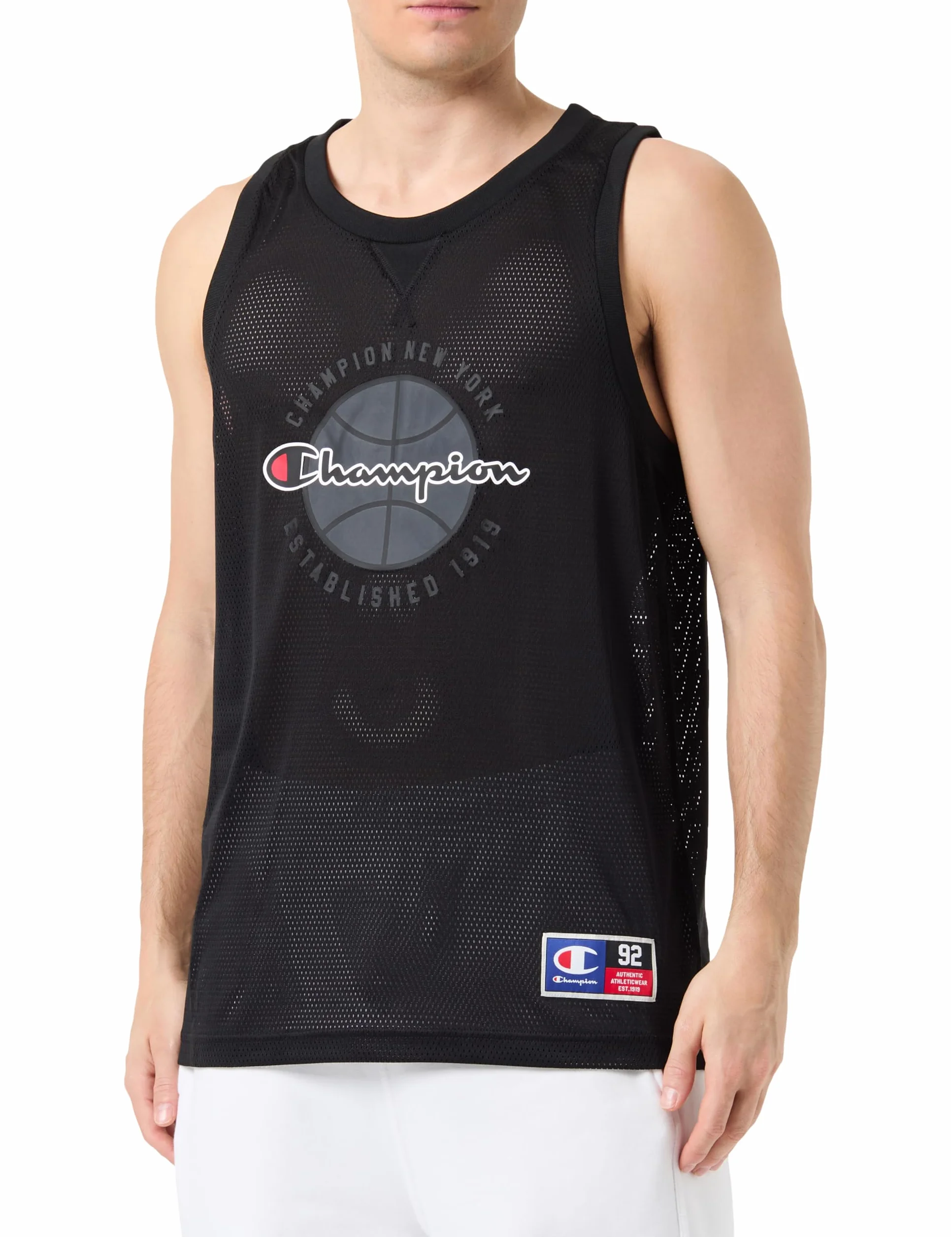 Champion Top męski Mężczyźni Legacy Modern Basket - S/L Tank
