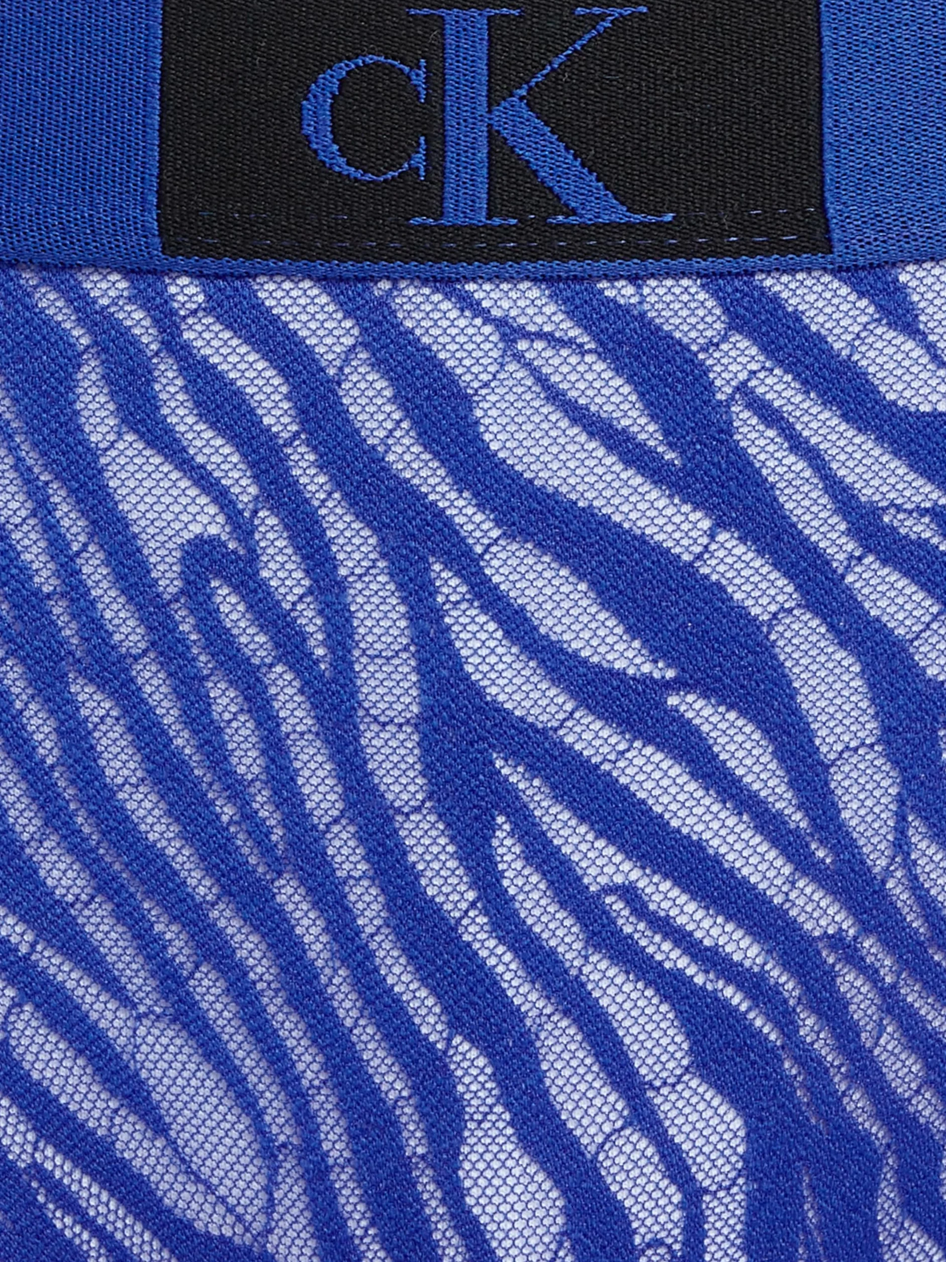 Calvin Klein Damskie bikini z wysokim stanem, olśniewający niebieski, M, niebieski (Dazzling Blue), M