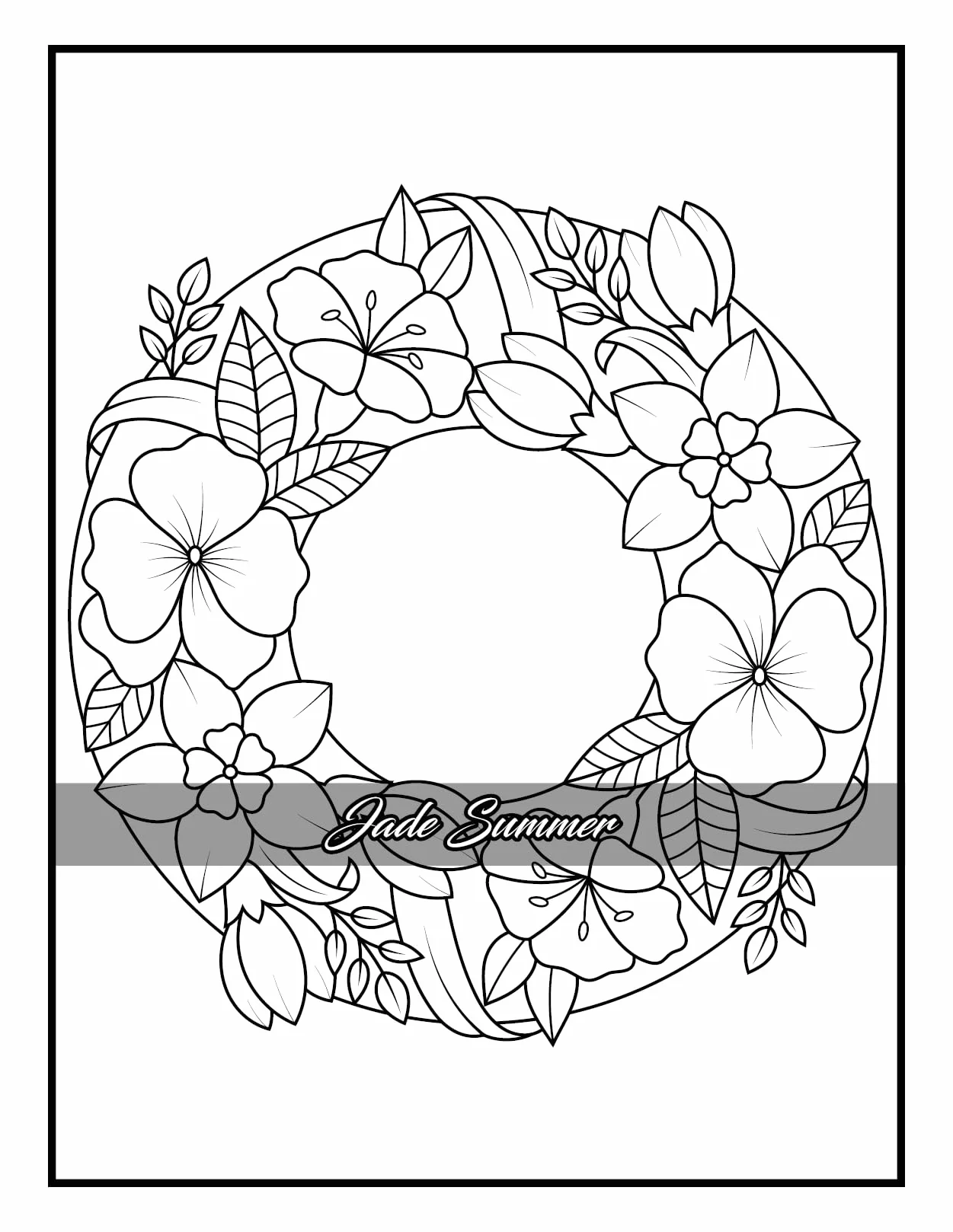 100 Flowers: Adult Coloring Book with Bouquets, Wreaths, Swirls, Patterns, Decorations