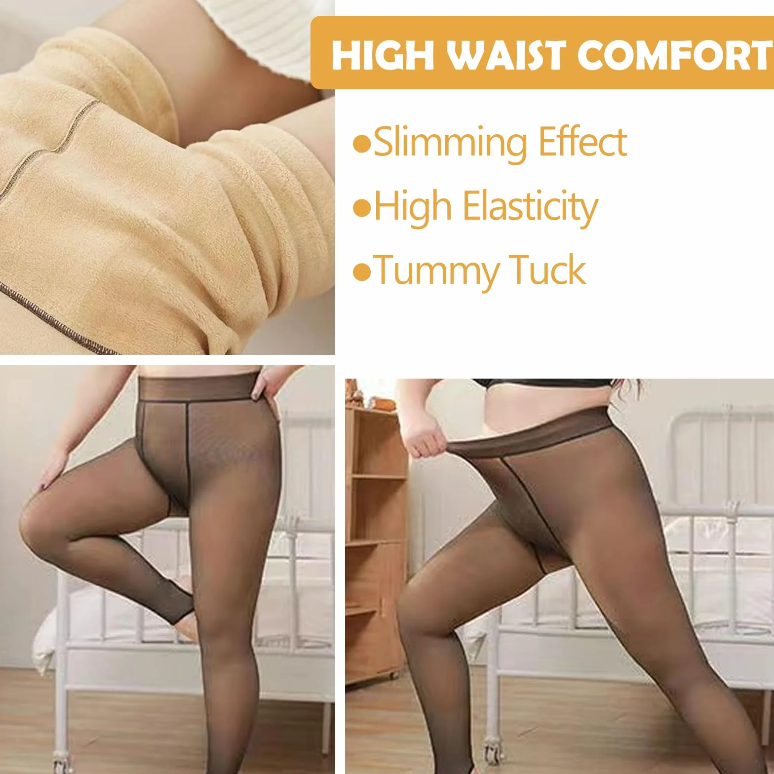 Bezszwowe legginsy termiczne dla kobiet, termiczne damskie zimowe, damskie legginsy termiczne, damskie zimowe legginsy termiczne, spodnie termiczne damskie (Hei), 1 sztuka, 30
