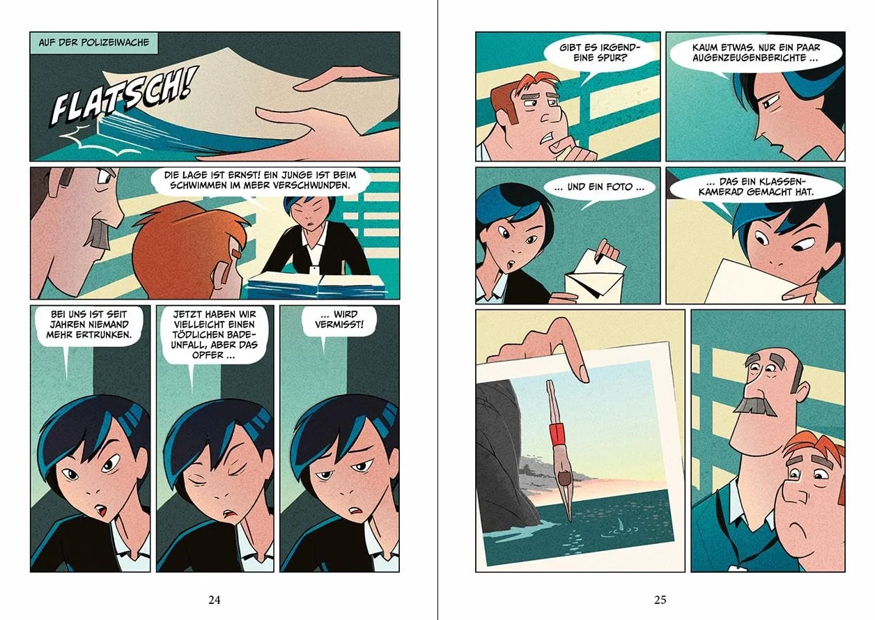Krypto - Geheimnisvolle Meereswesen (Band 1) - Eine sensationelle Entdeckung: Entdecke spannende Unterwasserwelten! - Comic-Buch ab 9 Jahren - Ausgezeichnet mit dem Lesekompass 2024