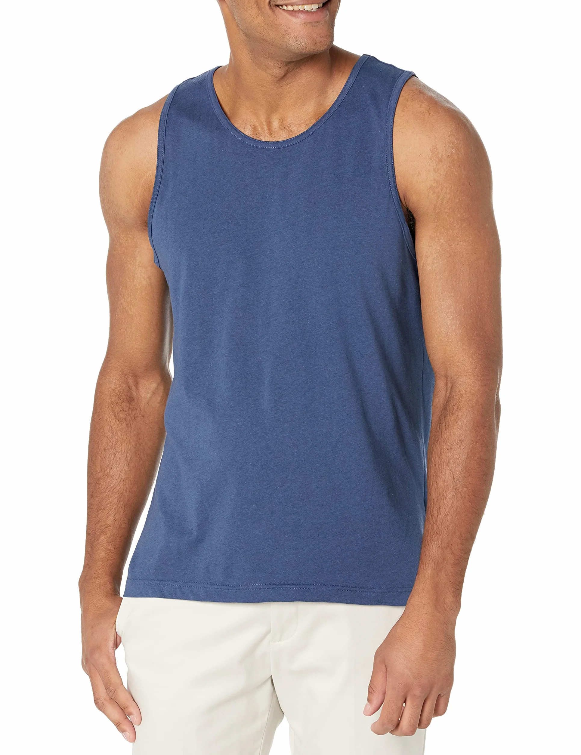 Amazon Essentials Mężczyźni Koszulka bez rękawów Slim Fit