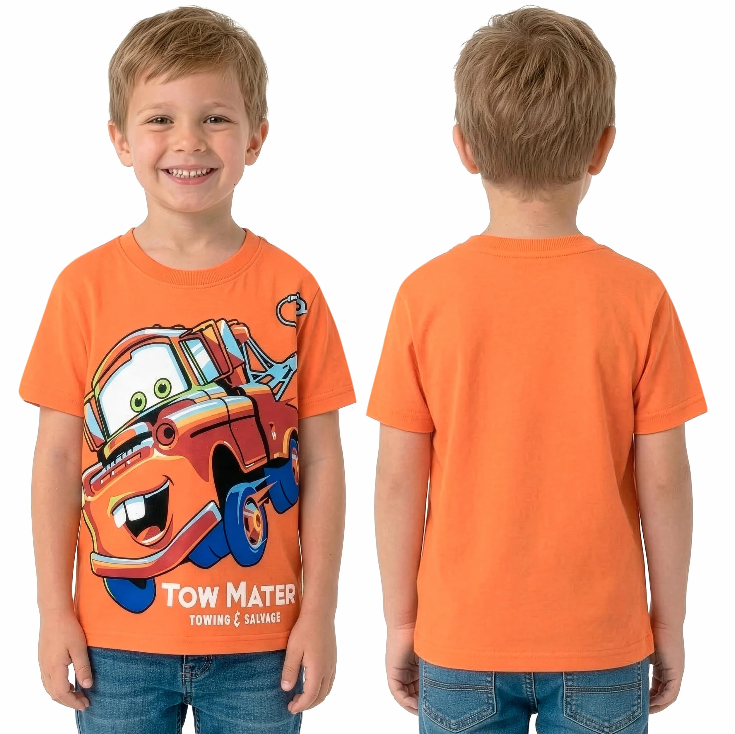 Disney Cars Koszulki Dla Chłopców, Odzież Lightning McQueen Dla Chłopców