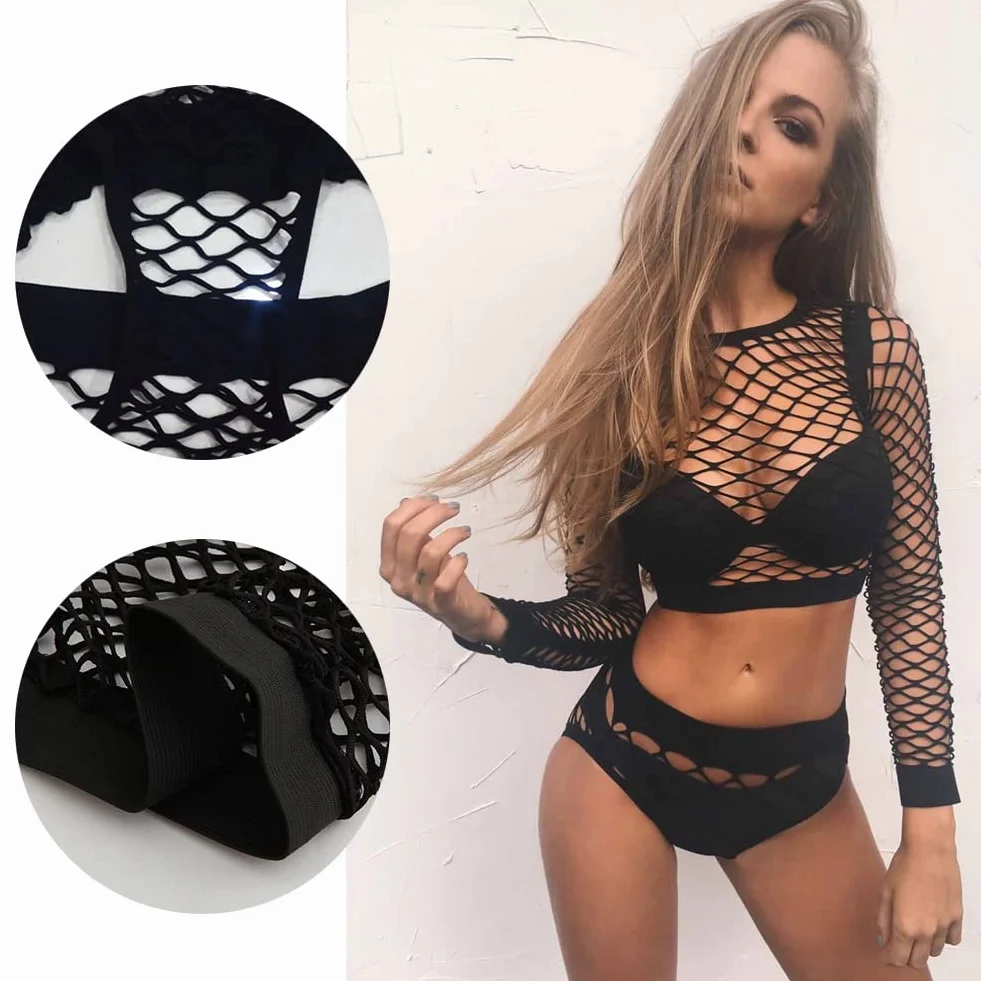 VicSec Damska seksowna bielizna z siateczki, zestaw z siateczką Babydoll, mini sukienka, swobodne rozmiary, bielizna nocna, seksowna perspektywa, erotyczna bielizna erotyczna