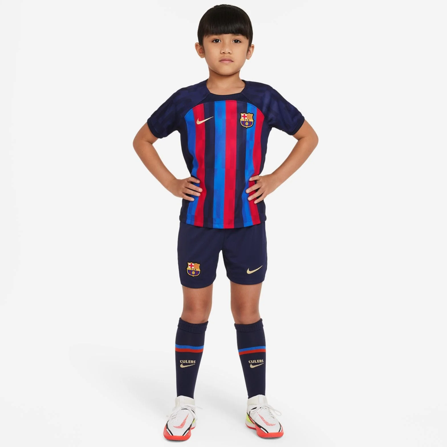 NIKE Sprzęt FC Barcelona Uniseks Fcb Lk Nk Df Kit Hm