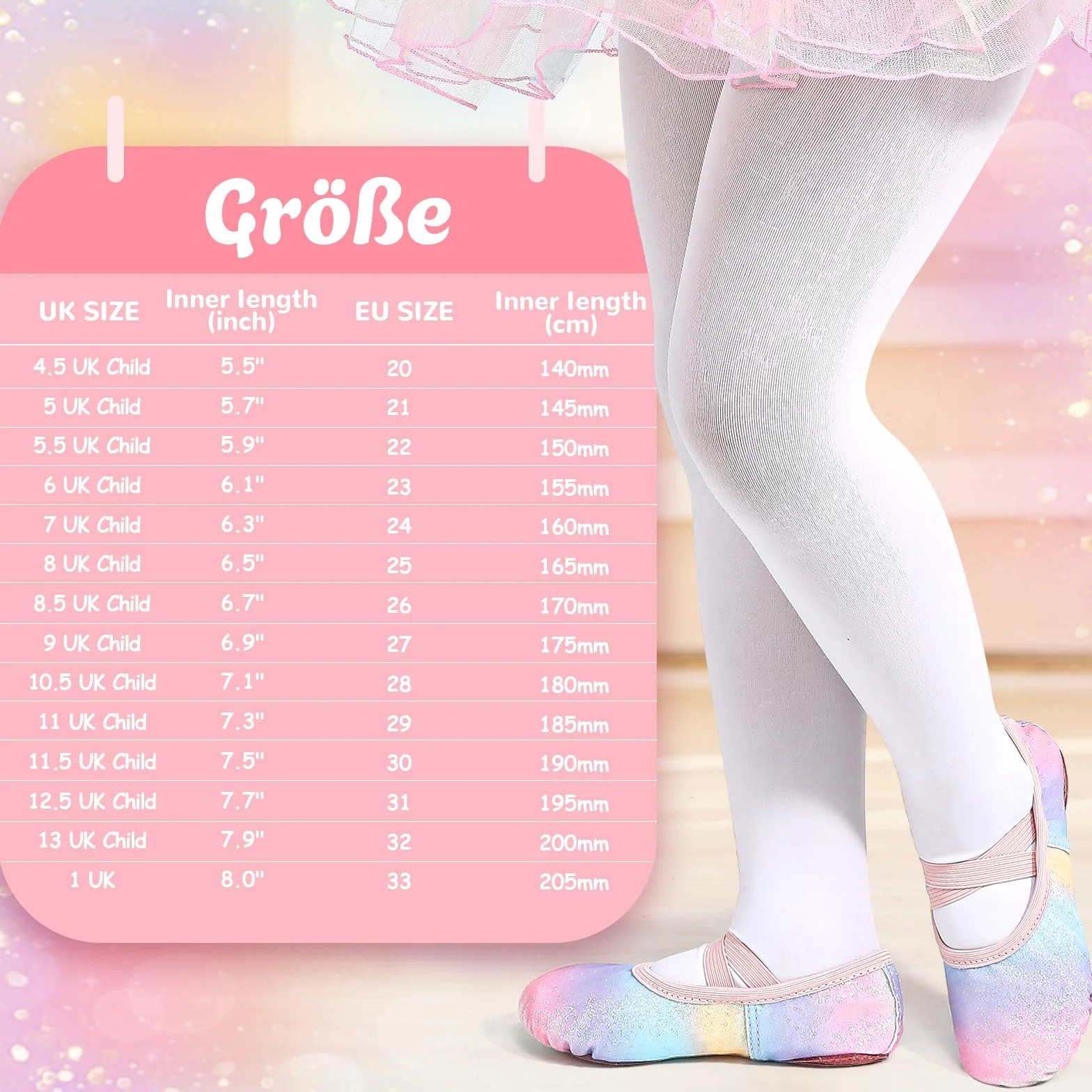 Baletki dla dziewczynek brokatowe buty do tańca z rozciętą podeszwą baleriny dziecięce kapcie baletowe z elastycznymi paskami krzyżowymi