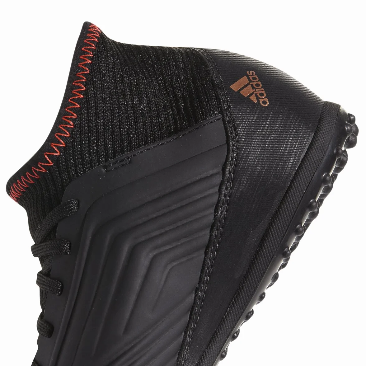 adidas Originals Dziecięce buty piłkarskie ACE Tango 18.3 TF J, - Core Black White Solar Red - 49 1/3 EU