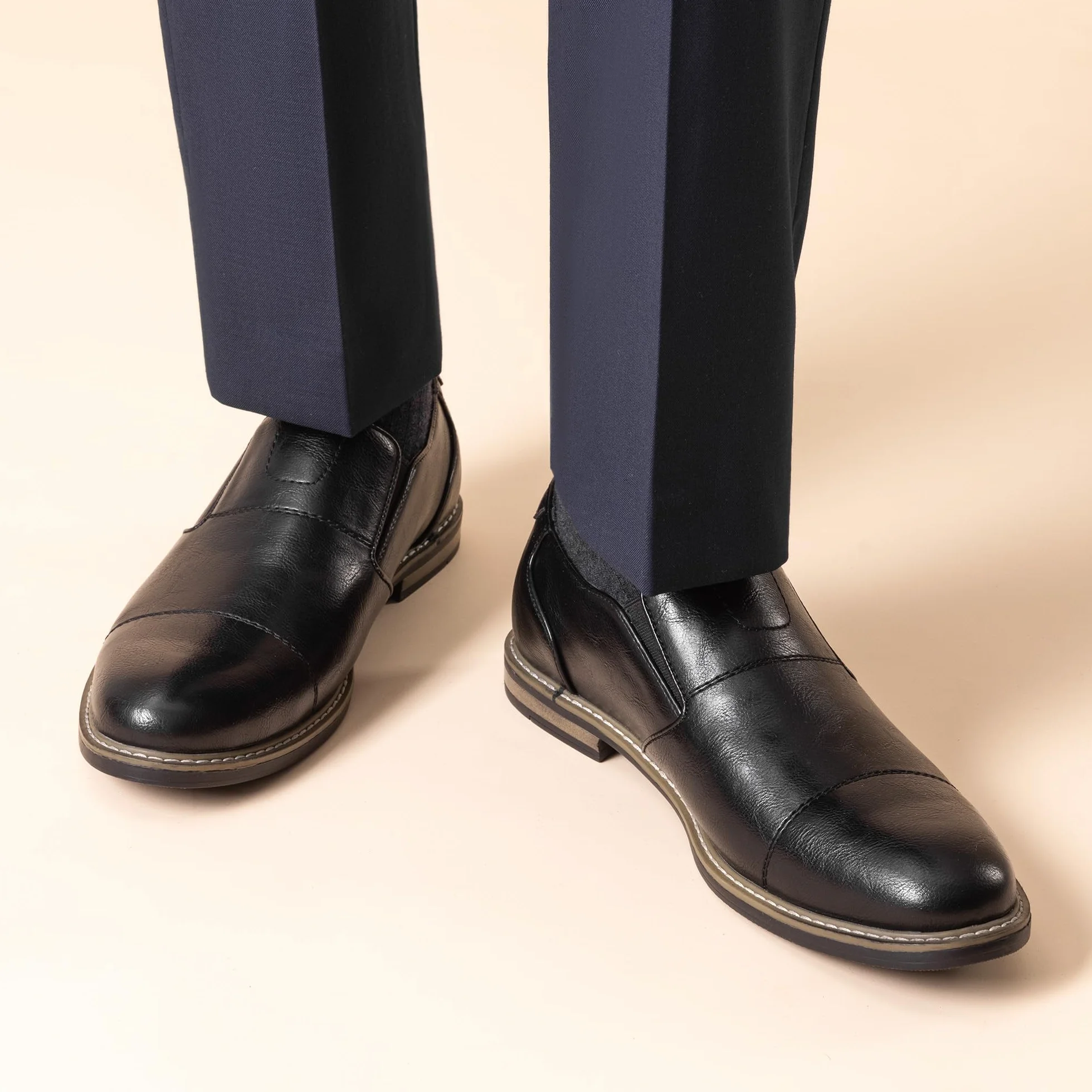 Bruno Marc Męskie buty do garnituru, mokasyny i mokasyny, męskie