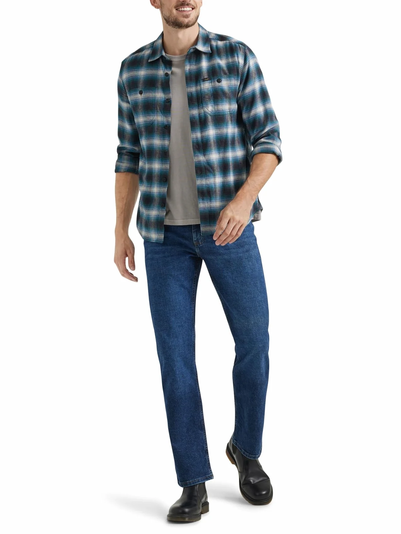 Lee Performance Series Extreme Motion Straight Fit Tapered Leg Jean Extreme Motion - Dżins Mężczyźni