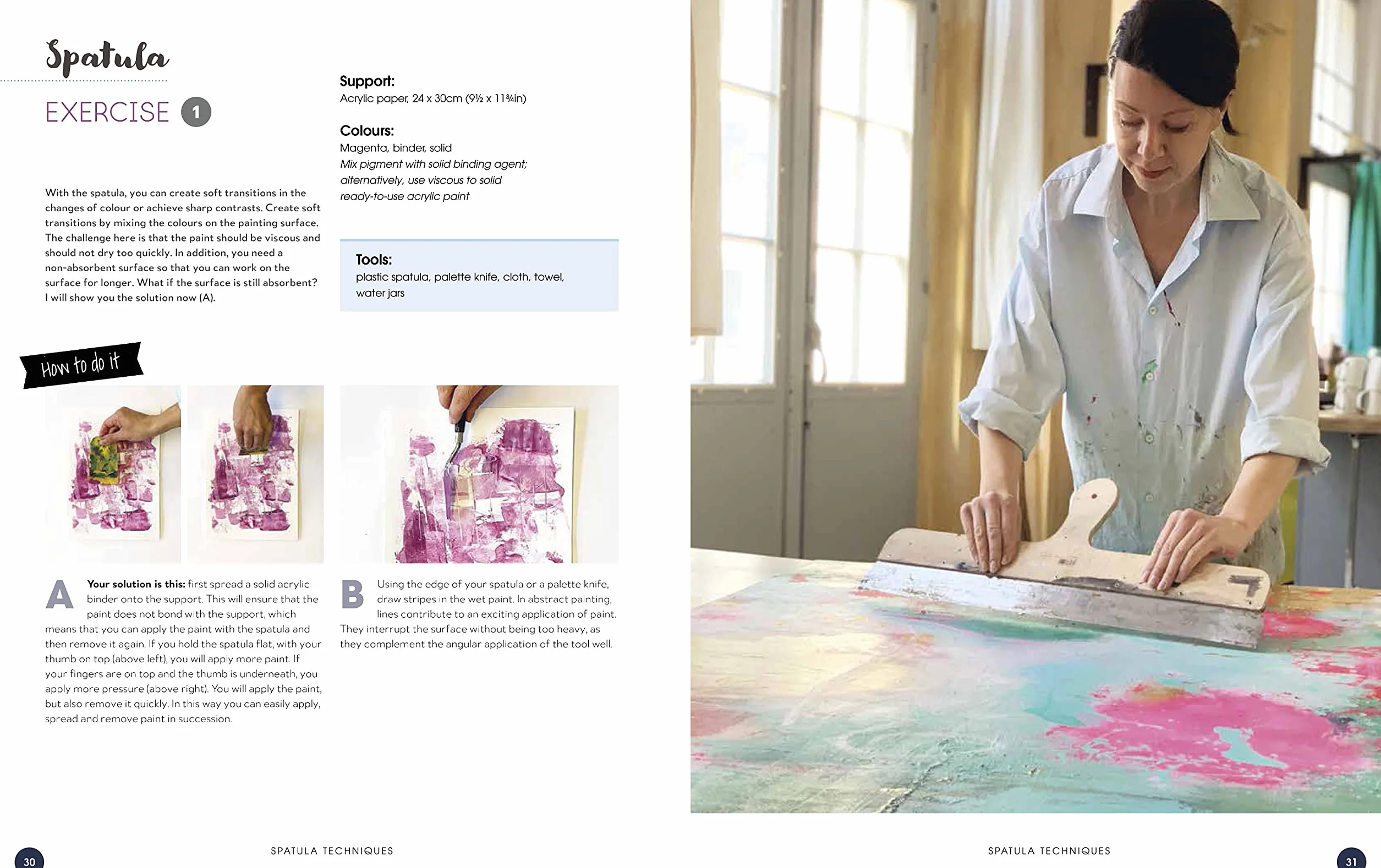 Abstract Painting: 20 Projects and Creative Techniques in Acrylic & Mixed Media