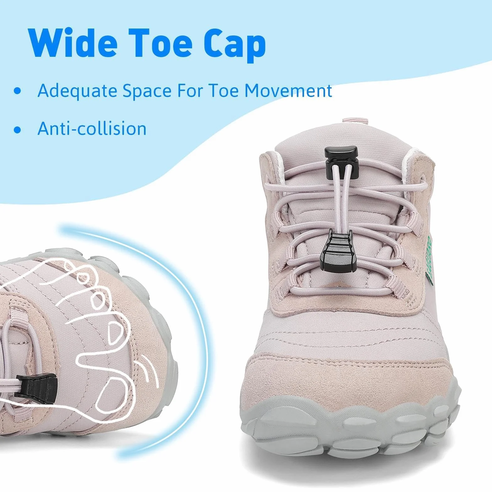 SAGUARO Dziecięce buty boso buty do biegania na szlaku barefoot minimalistyczne, lekkie, oddychające, rozmiar 26-36