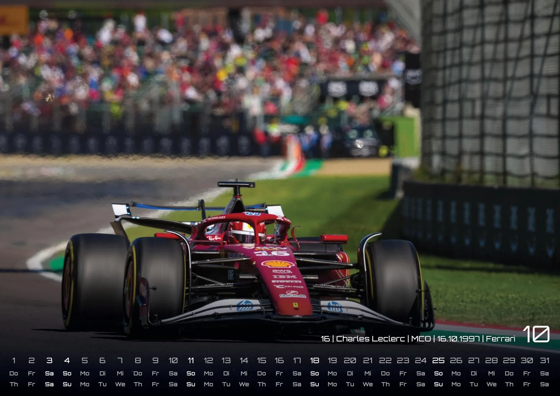 Formel 1 - Grand Prix - 2026 - F1 Kalender DIN A2: Der Wandkalender für alle Fans der Königsklasse auf vier Rädern für das Jahr 2026 im extragroßen Format DIN A2 (ca. 60 x 42 cm)!