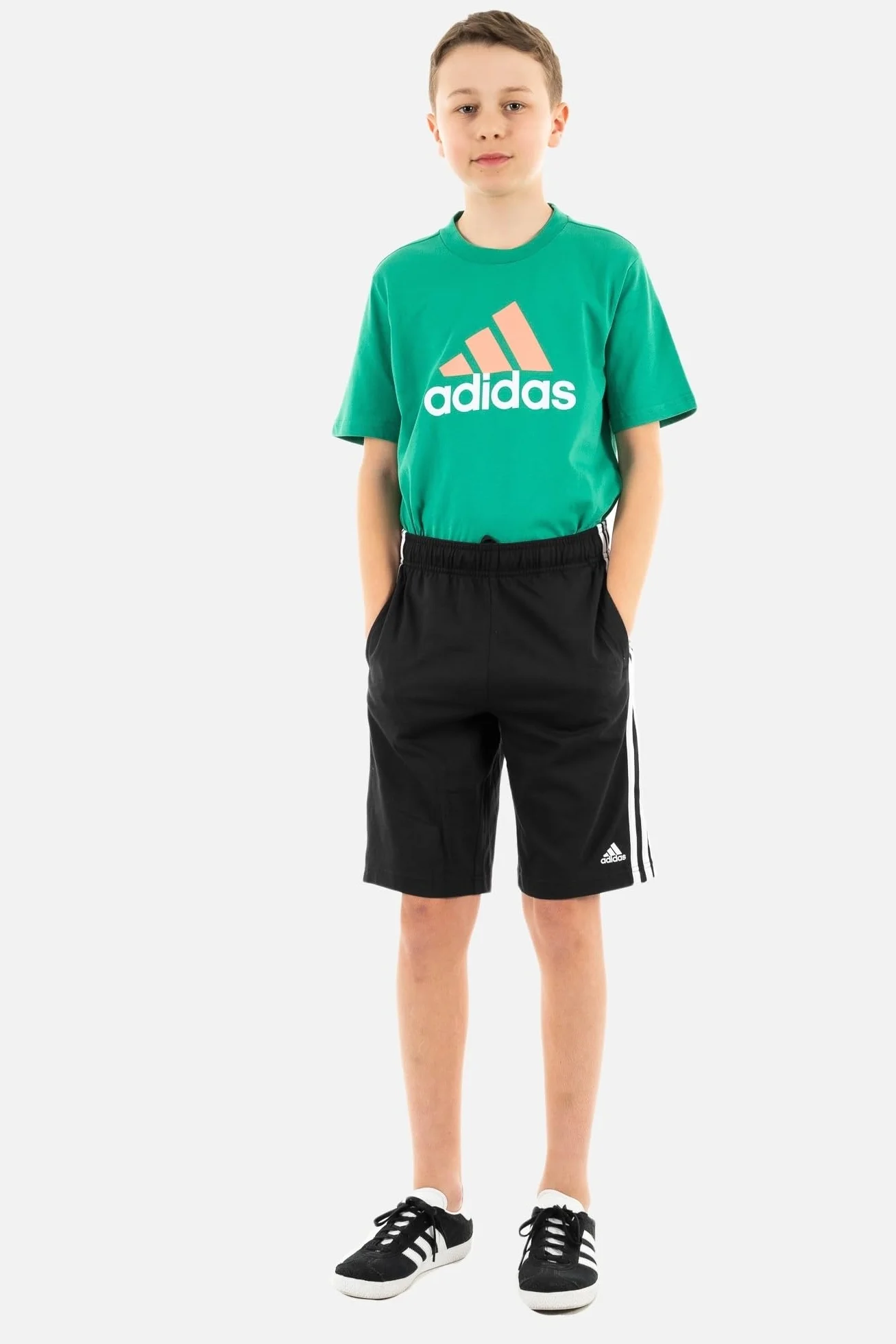adidas Essentials 3-stripes Knit Shorts - krótkie spodnie Uniseks - dzieci