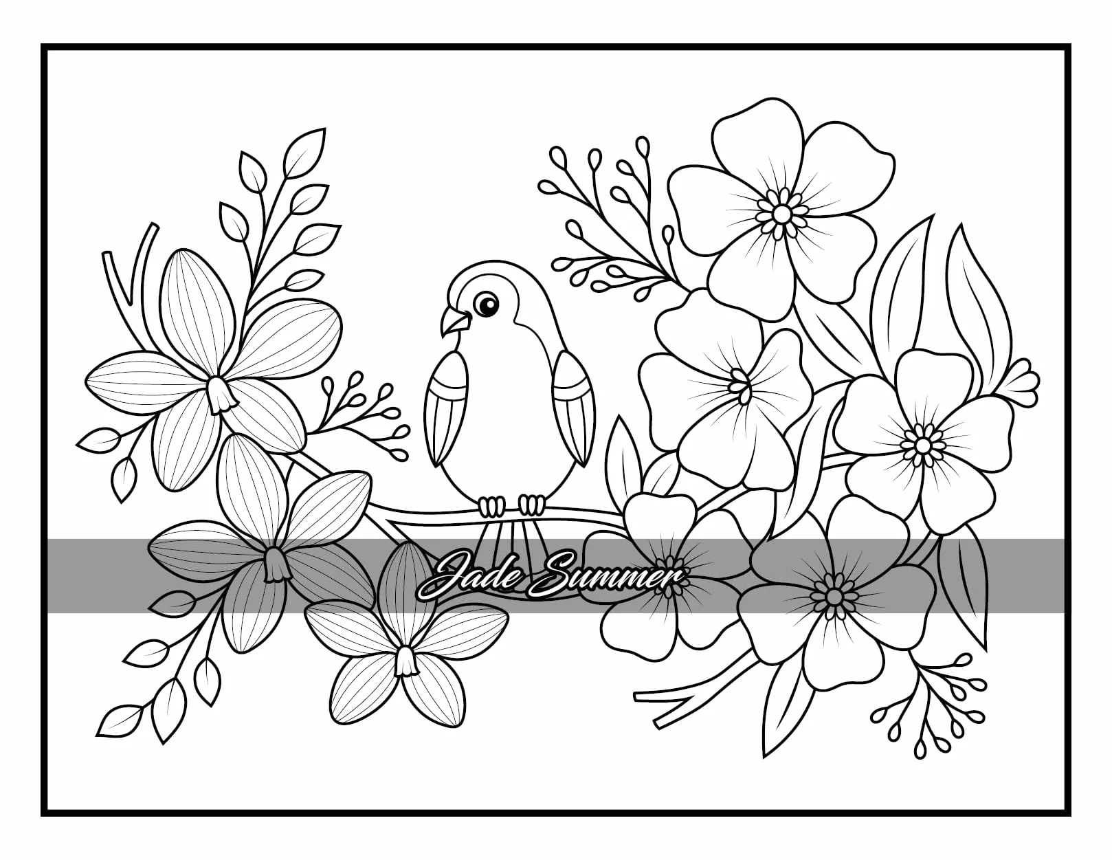 100 Flowers: Adult Coloring Book with Bouquets, Wreaths, Swirls, Patterns, Decorations