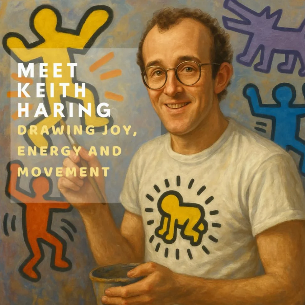 Meet Keith Haring: Drawing Joy, Energy and Movement
