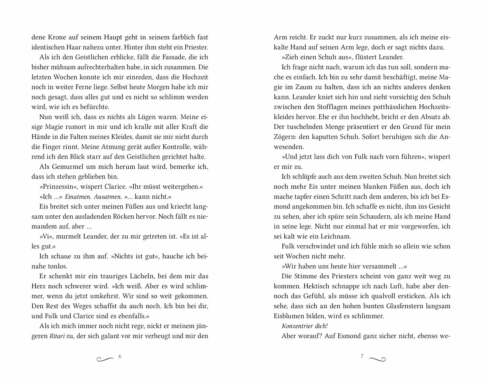 Frozen Crowns 2: Eine Krone aus Erde und Feuer: Magischer Fantasy-Liebesroman über eine verbotene Liebe