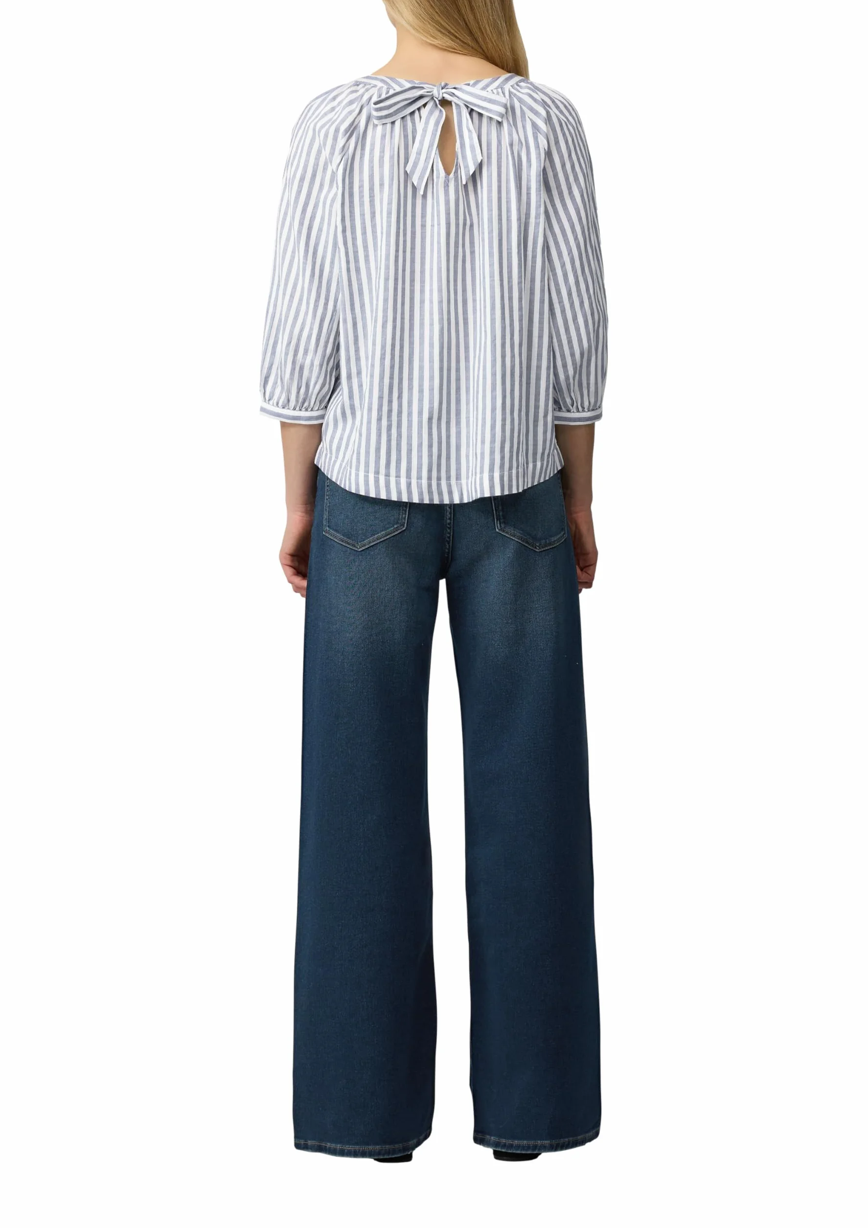 s.Oliver Damska bluza w paski Carmen, 55G7, 38