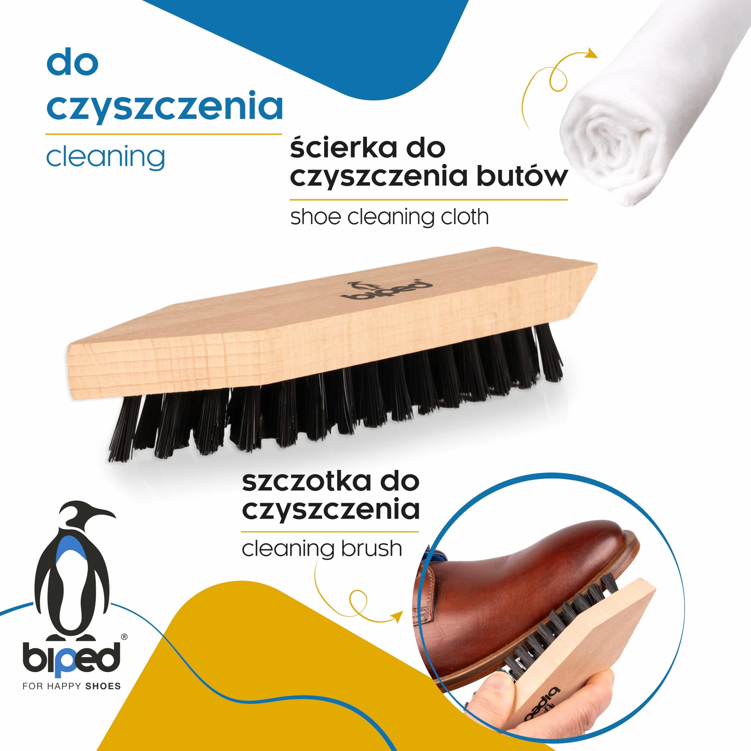Biped Zestaw Szczotek do Butów Classic, Z2463