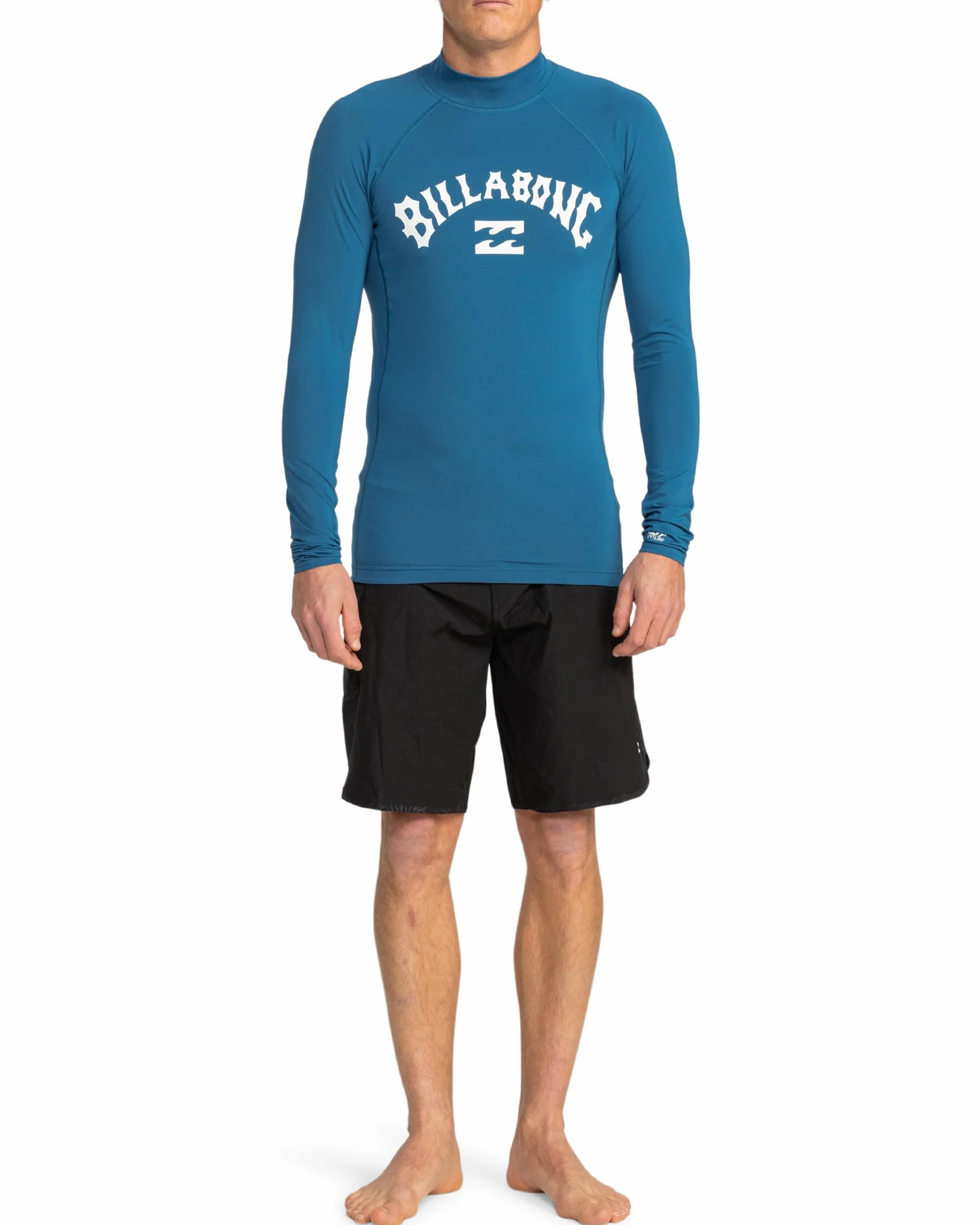 BILLABONG Koszula Rash Guard Mężczyźni Logo Surf Ls