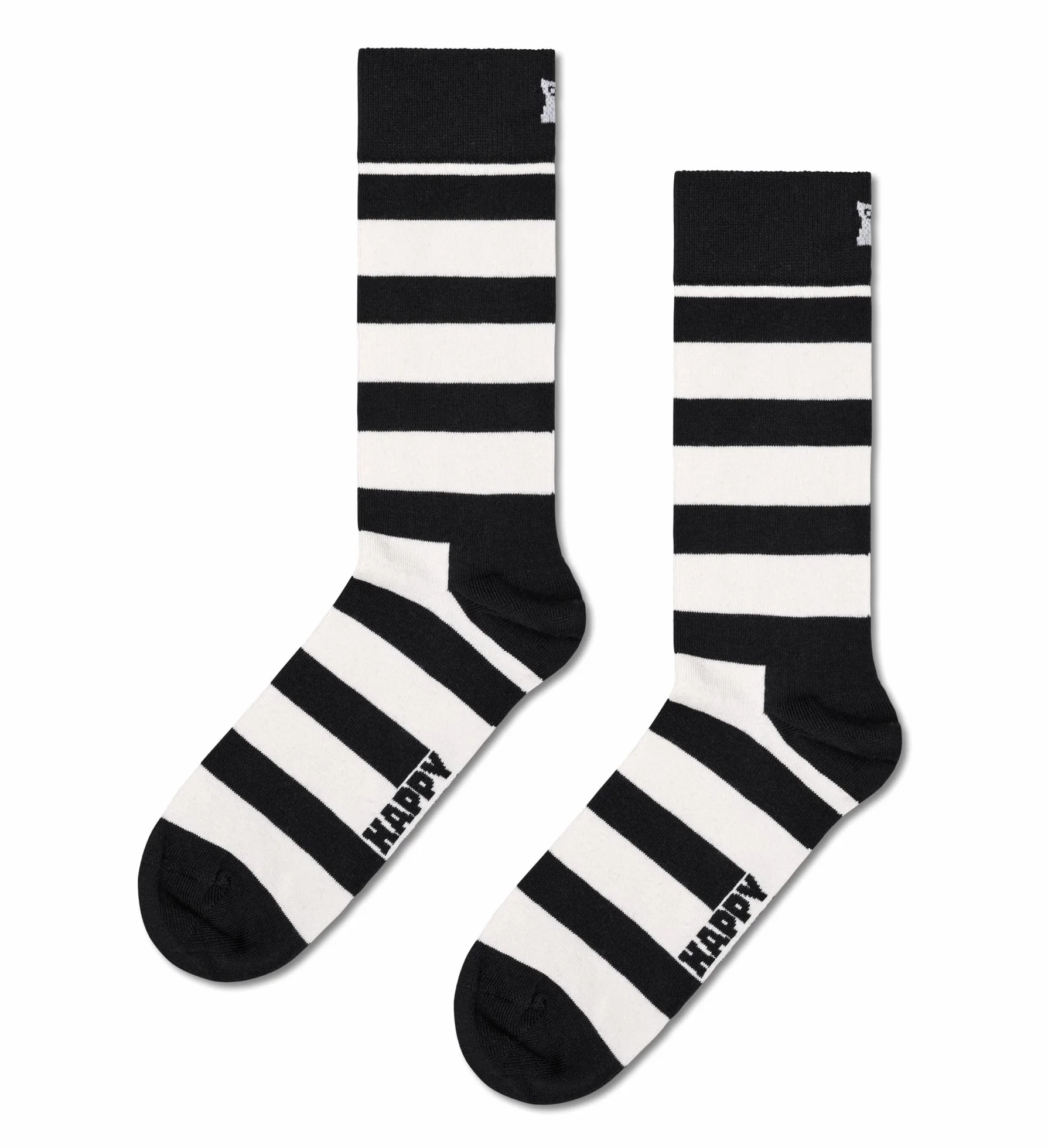Happy Socks kolorowe i zabawne skarpetki 4-Pack Classic Black & White Socks Gift Set Rozmiar 41-46