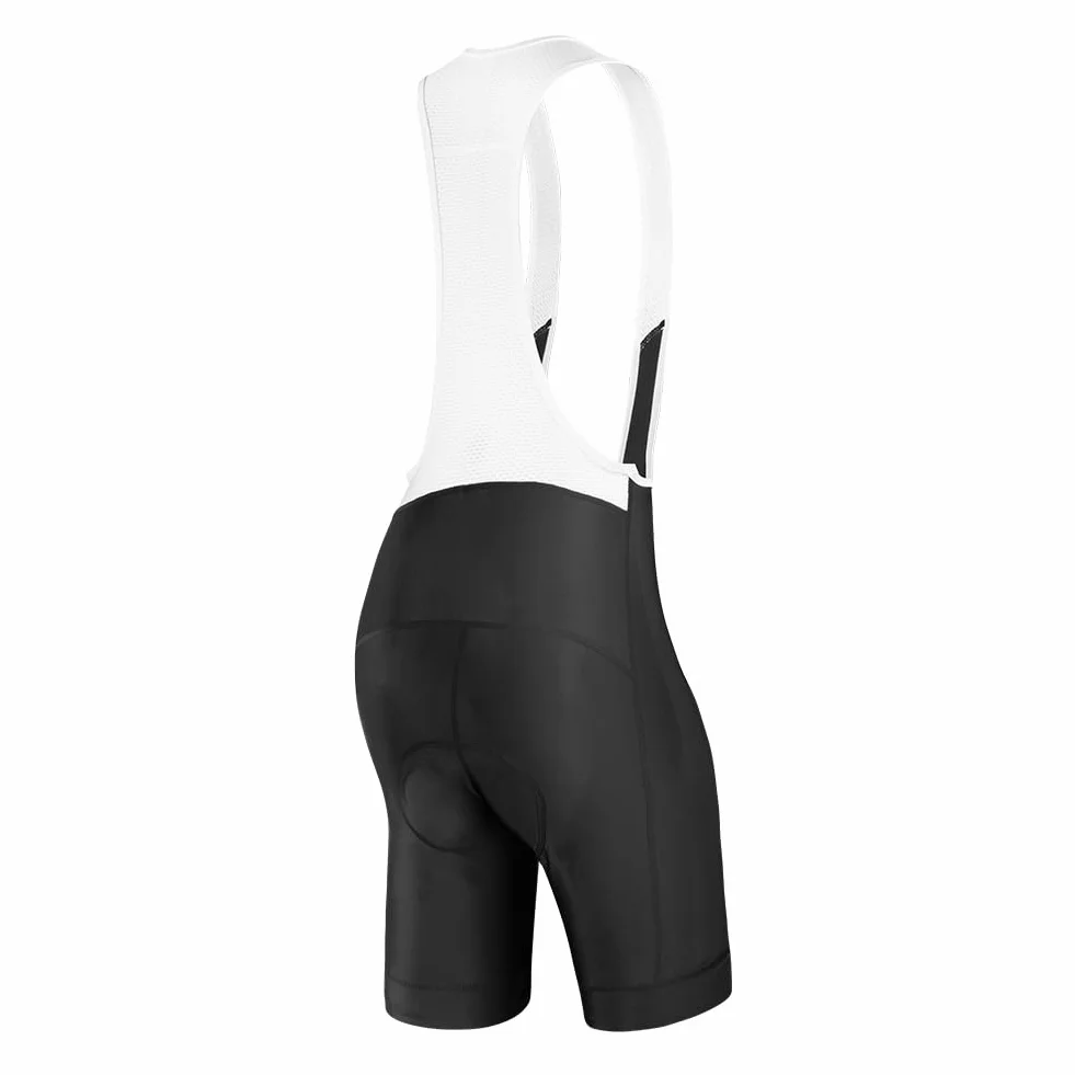 AUYAO Damskie spodnie rowerowe na lato, krótkie spodenki rowerowe 4D, wyściełane spodenki rowerowe, szybkoschnące, odporne na uderzenia, z szelkami
