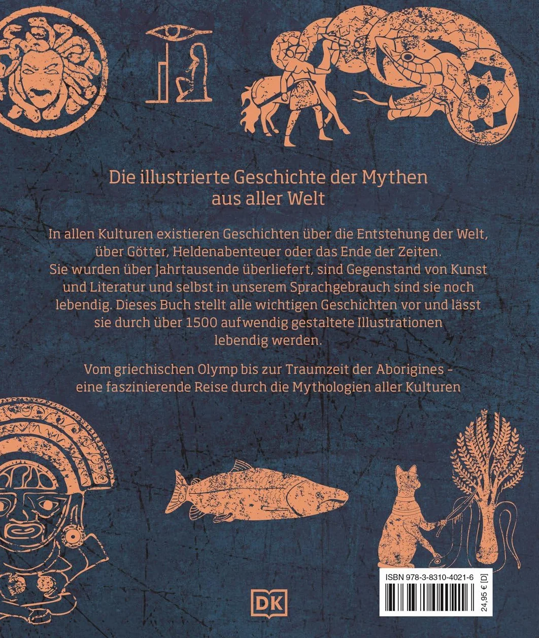 Mythen und Sagen aus allen Kulturkreisen: llustrierte Geschichte. Hochwertige Ausstattung mit Folienveredelung und über 1.500 Abbildungen