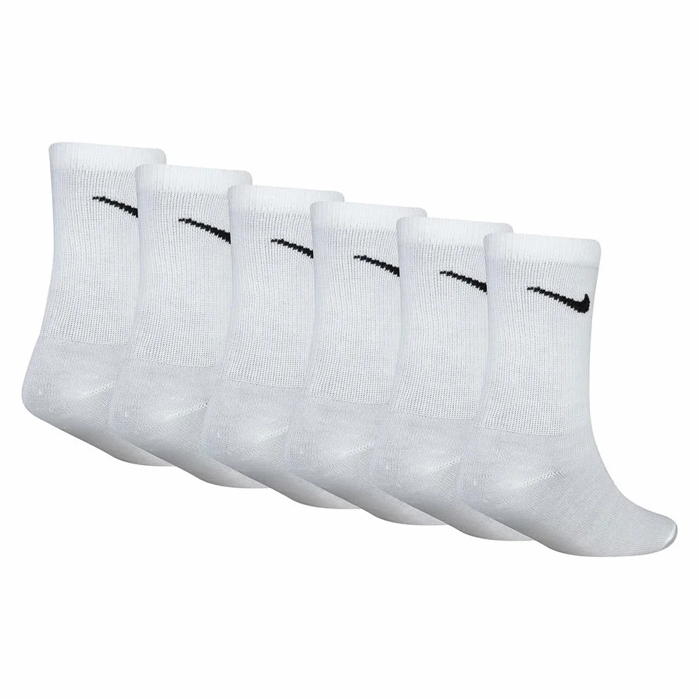 Nike Dzieci Colorful Pack Crew Skarpety White 5/7 lat