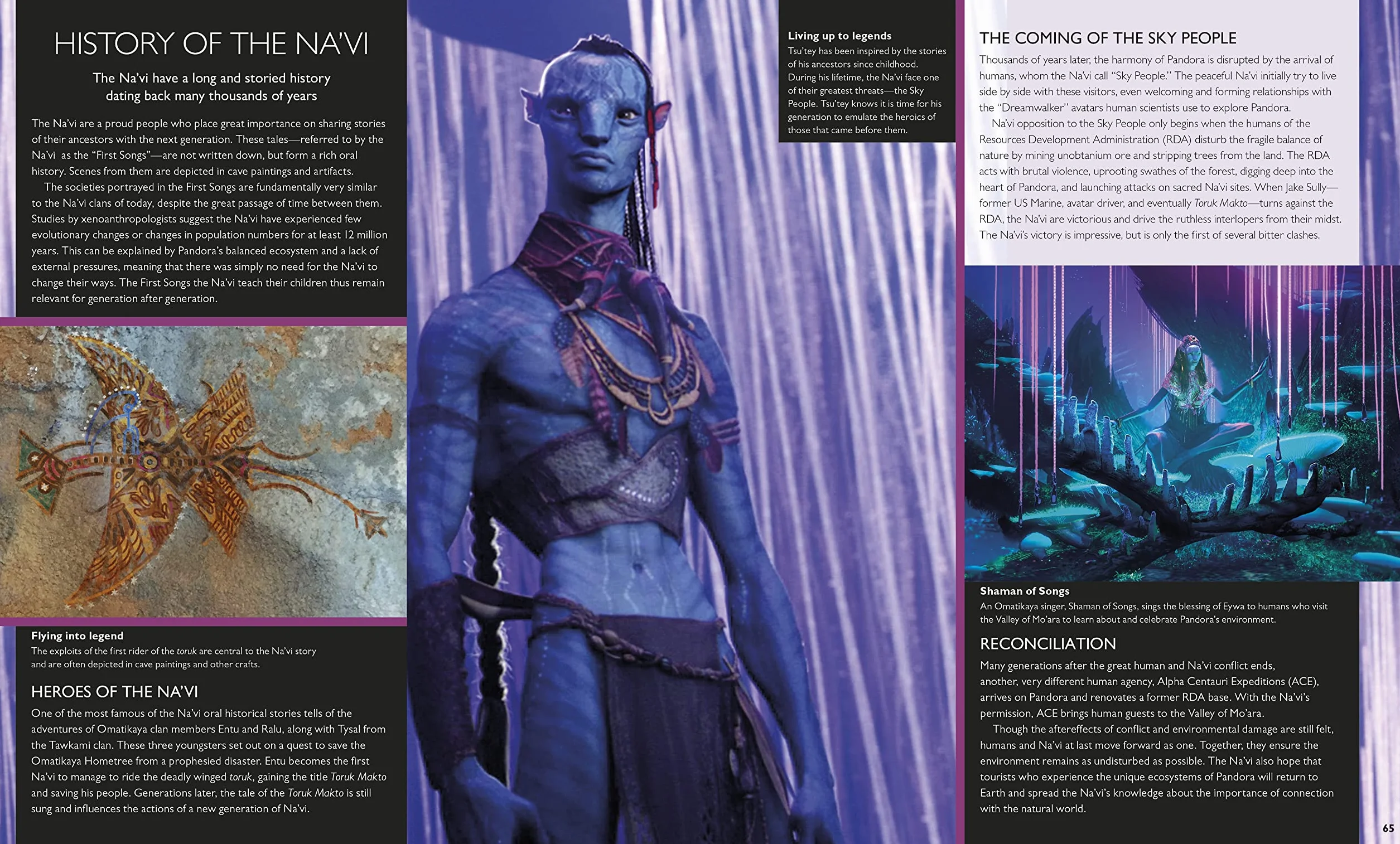 The World of Avatar: A visual exploration