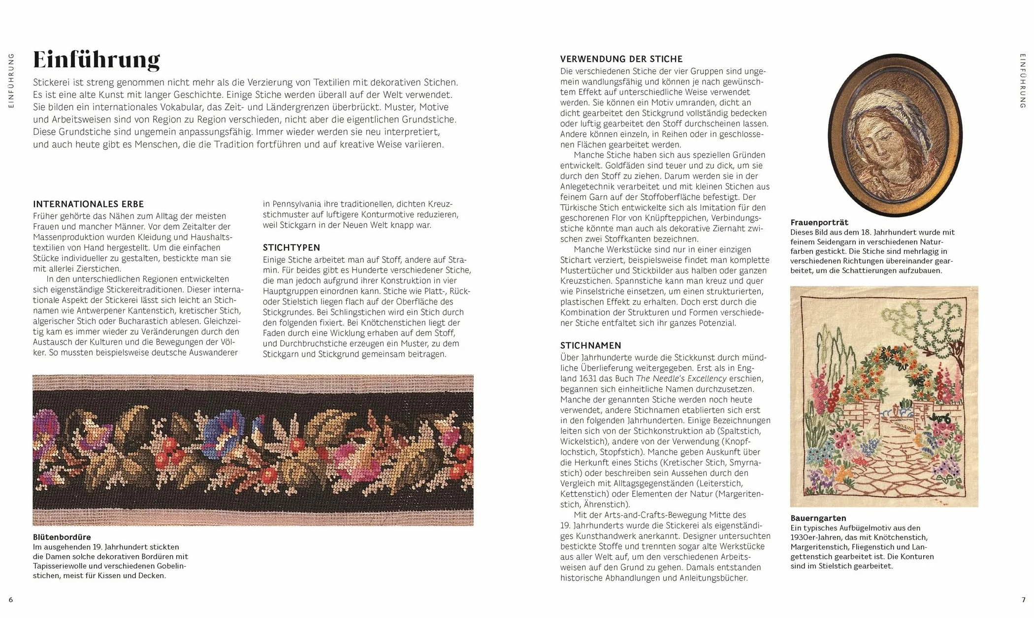 Sticken: Alle Techniken und über 200 Muster. Das große Stickbuch mit illustrierten Anleitungen und Material-Tipps