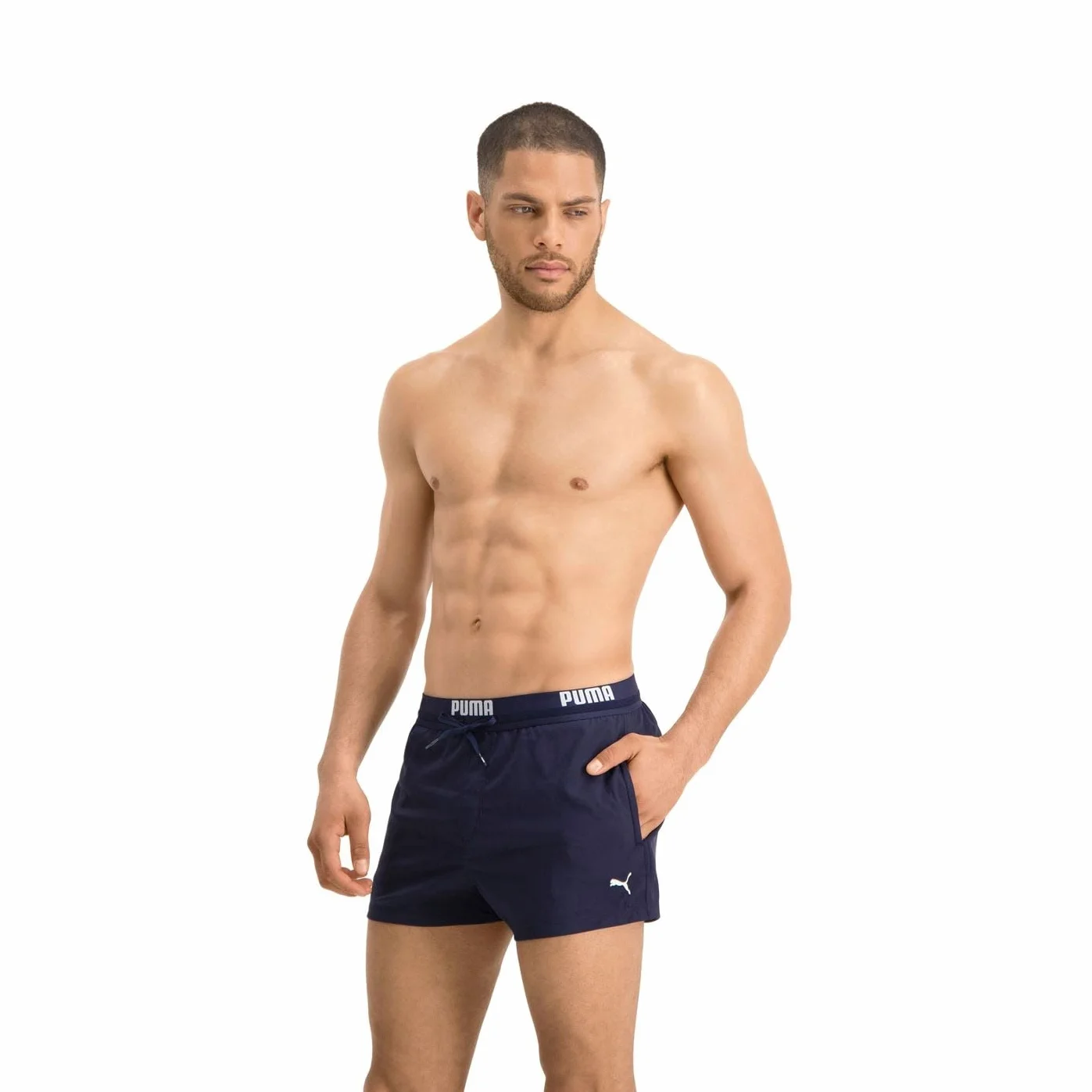 PUMA Kąpielówki Mężczyźni Logo Short Length Swim Shorts
