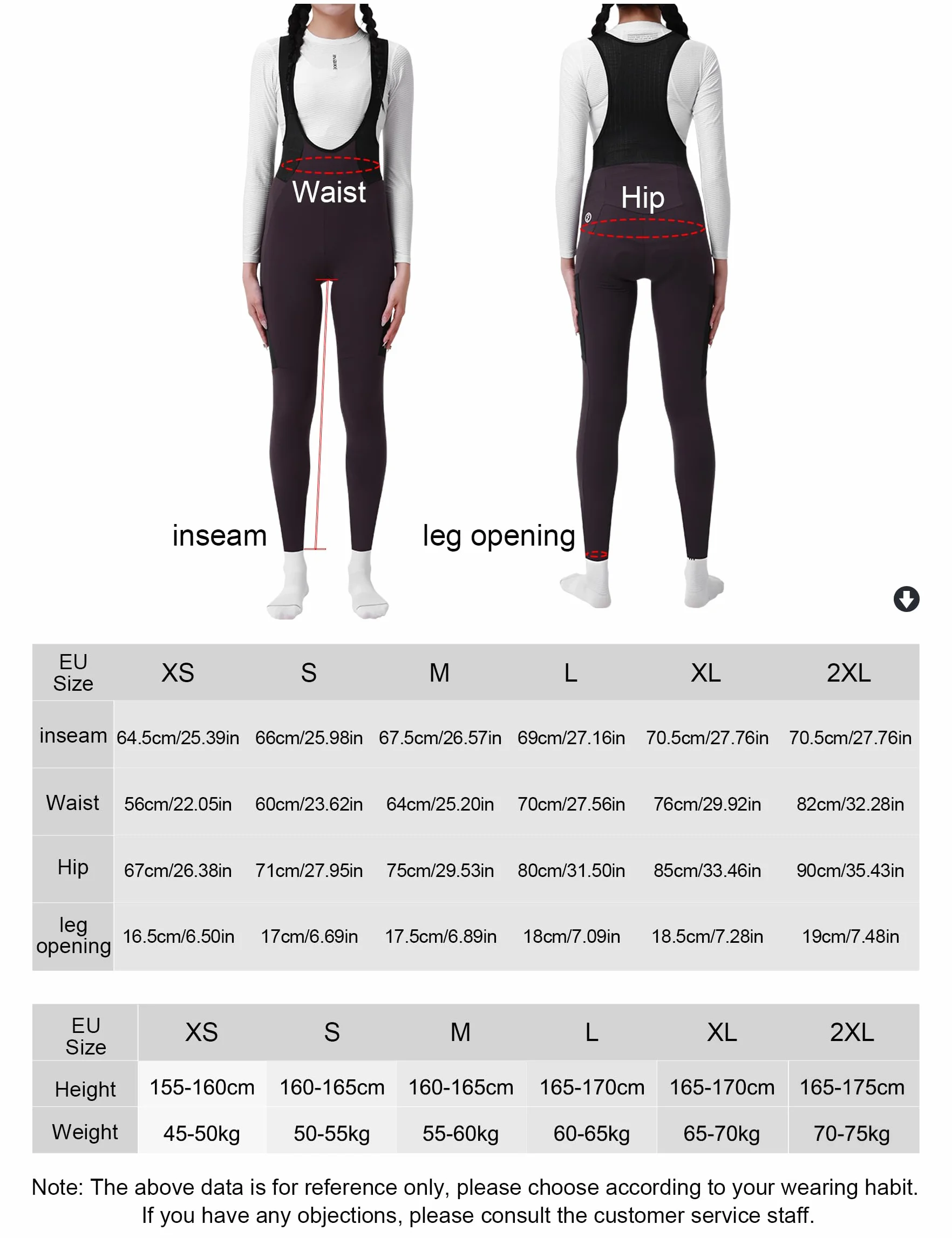 INBIKE Spodnie rowerowe Bib Bib, spodnie rowerowe, damskie, długie, zimowe, termiczne, wyściełane, z kieszeniami, polarowe, odblaskowe logo, oddychające, elastyczne, wygodne