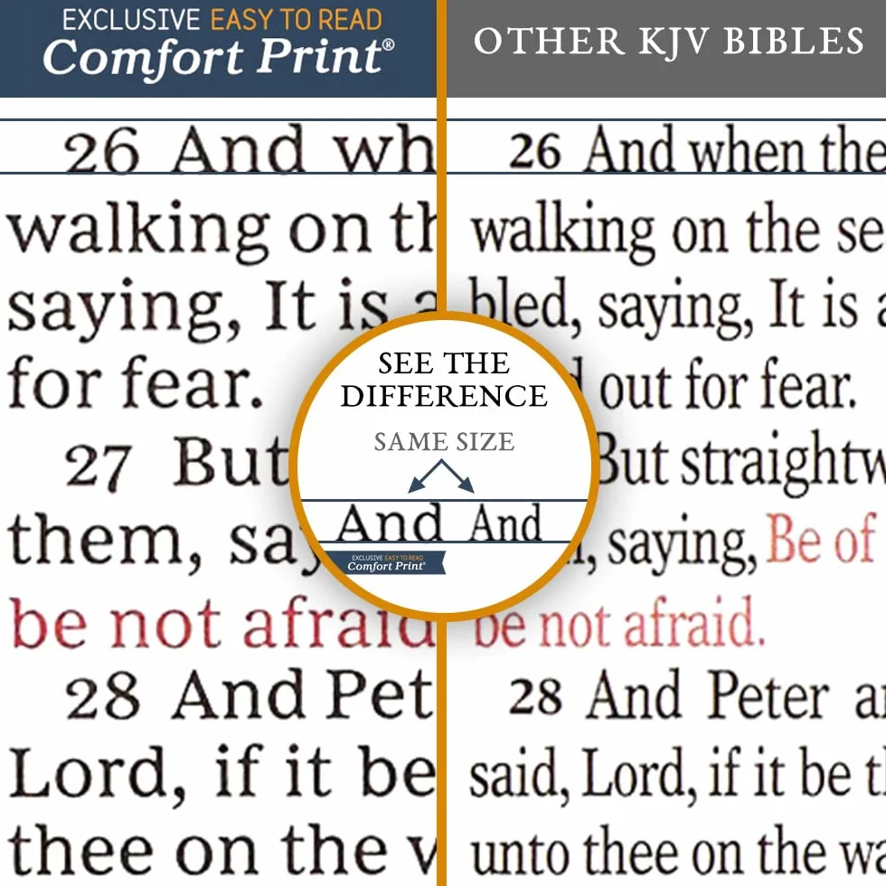 Kjv, Thinline Bible Youth Edition, Leathersoft, Brown, Red Letter Edition, Comfort Print: Holy Bible, King James Version