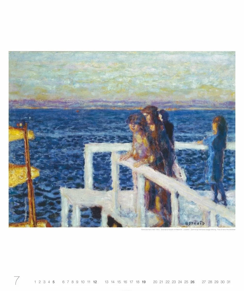 Die schönsten Meereslandschaften Kalender 2026: Der Sehnsuchtsort Meer dargestellt in großartigen Kunstwerken. Jahres-Wandkalender 2026 im Format 46 x 55 cm.