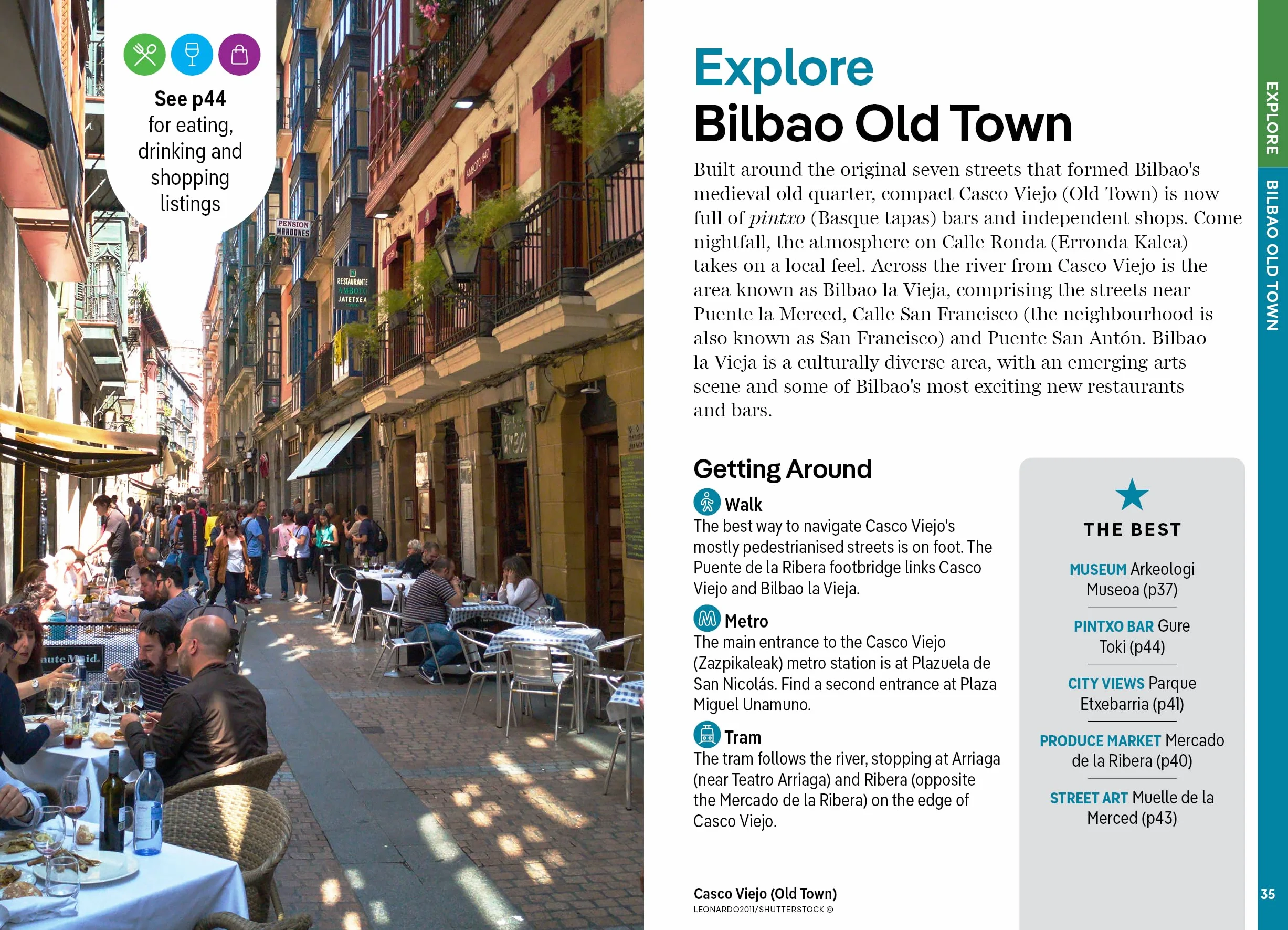 Pocket Bilbao & San Sebastian 5ed -anglais-: Discover Twice the Region in Half the Time | Top Sights | Maps & Walking Tours | Covers Arkeologi Museoa, Puente Colgante, Monte Igueldo and more