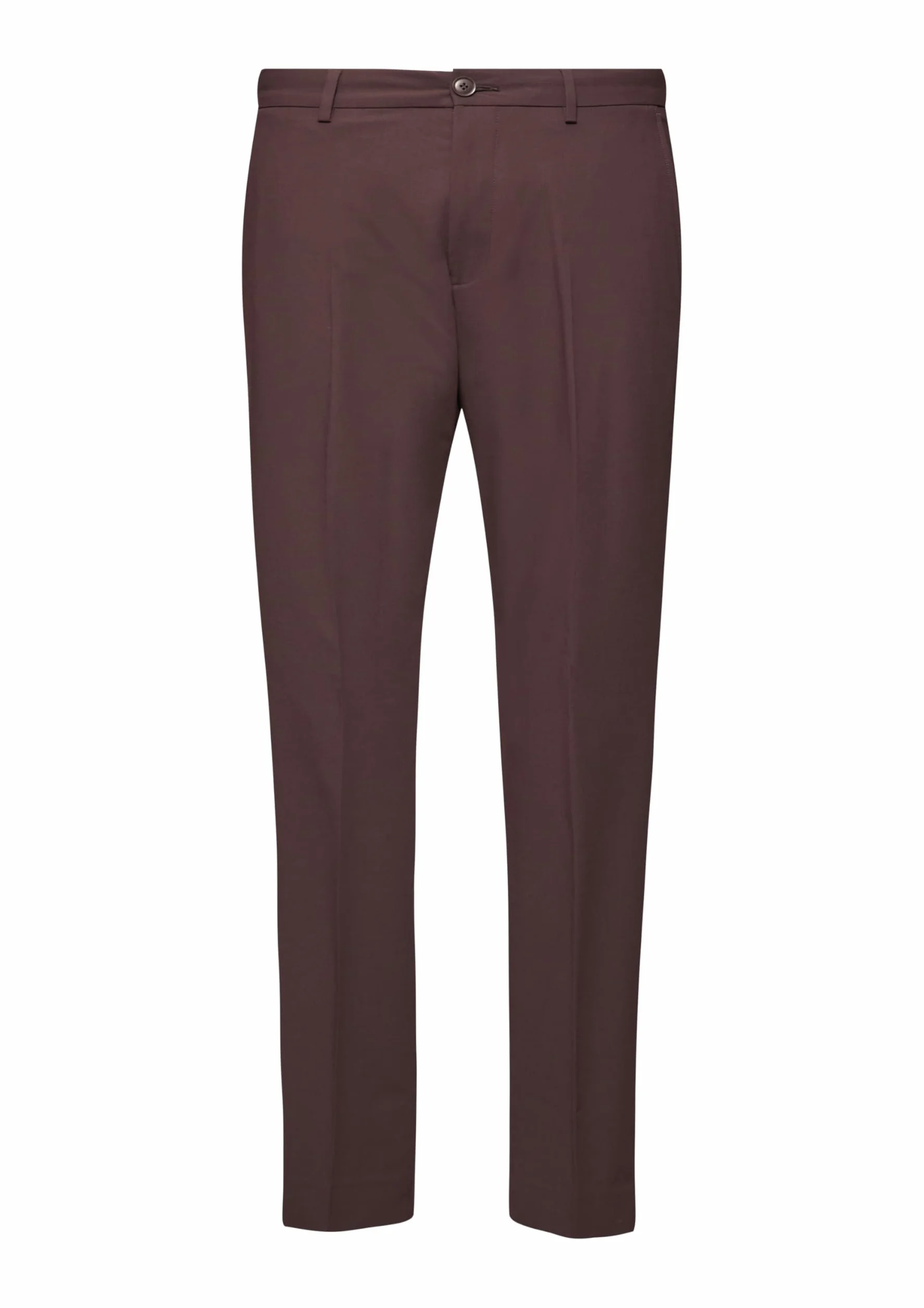 s.Oliver BLACK LABEL 2150908 - Spodnie garniturowe, mieszanka wełny, slim fit Mężczyźni
