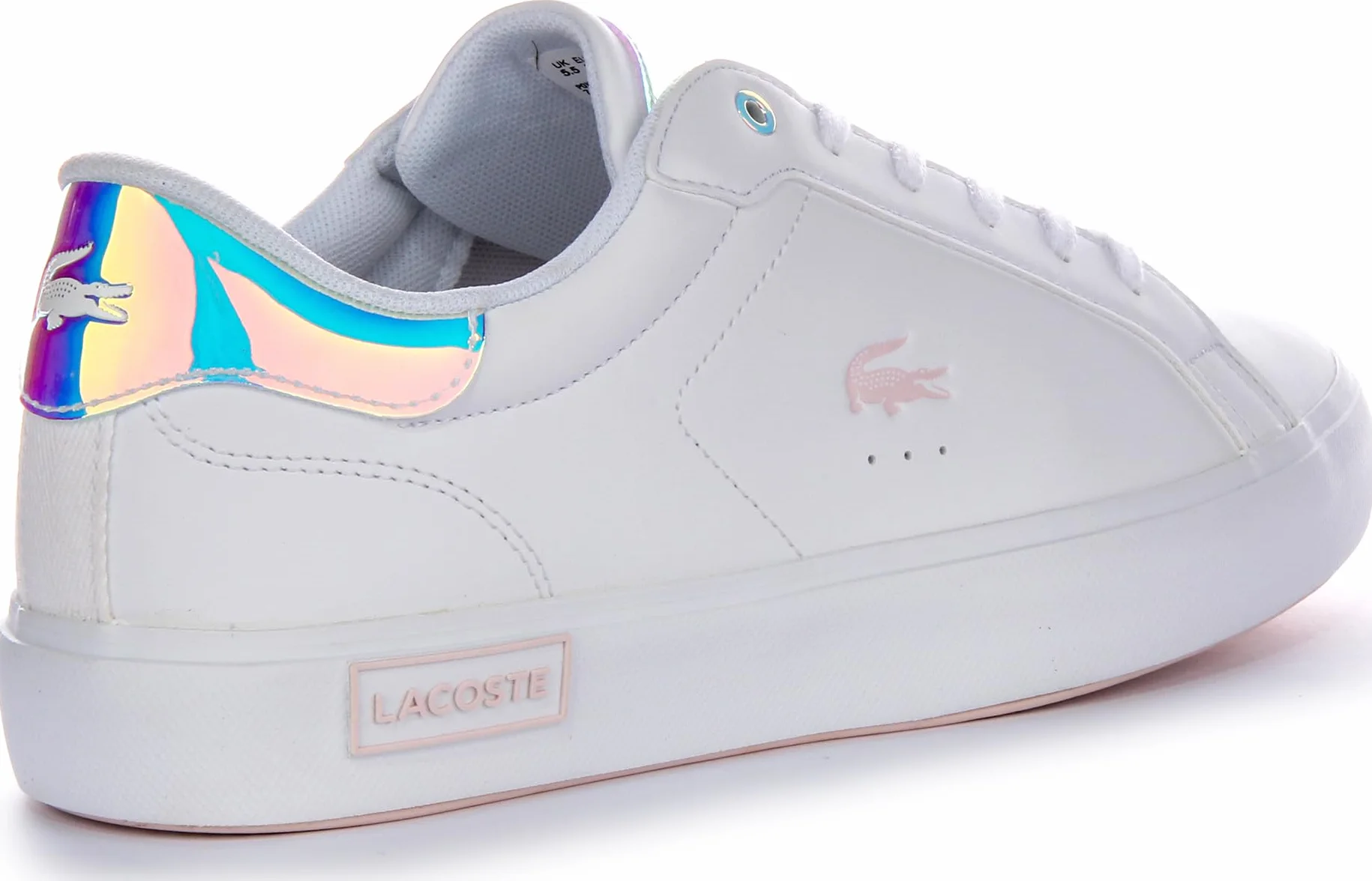 Lacoste Powercourt 124 3 Suj dla dzieci Trenerzy EU 38, biały, 38