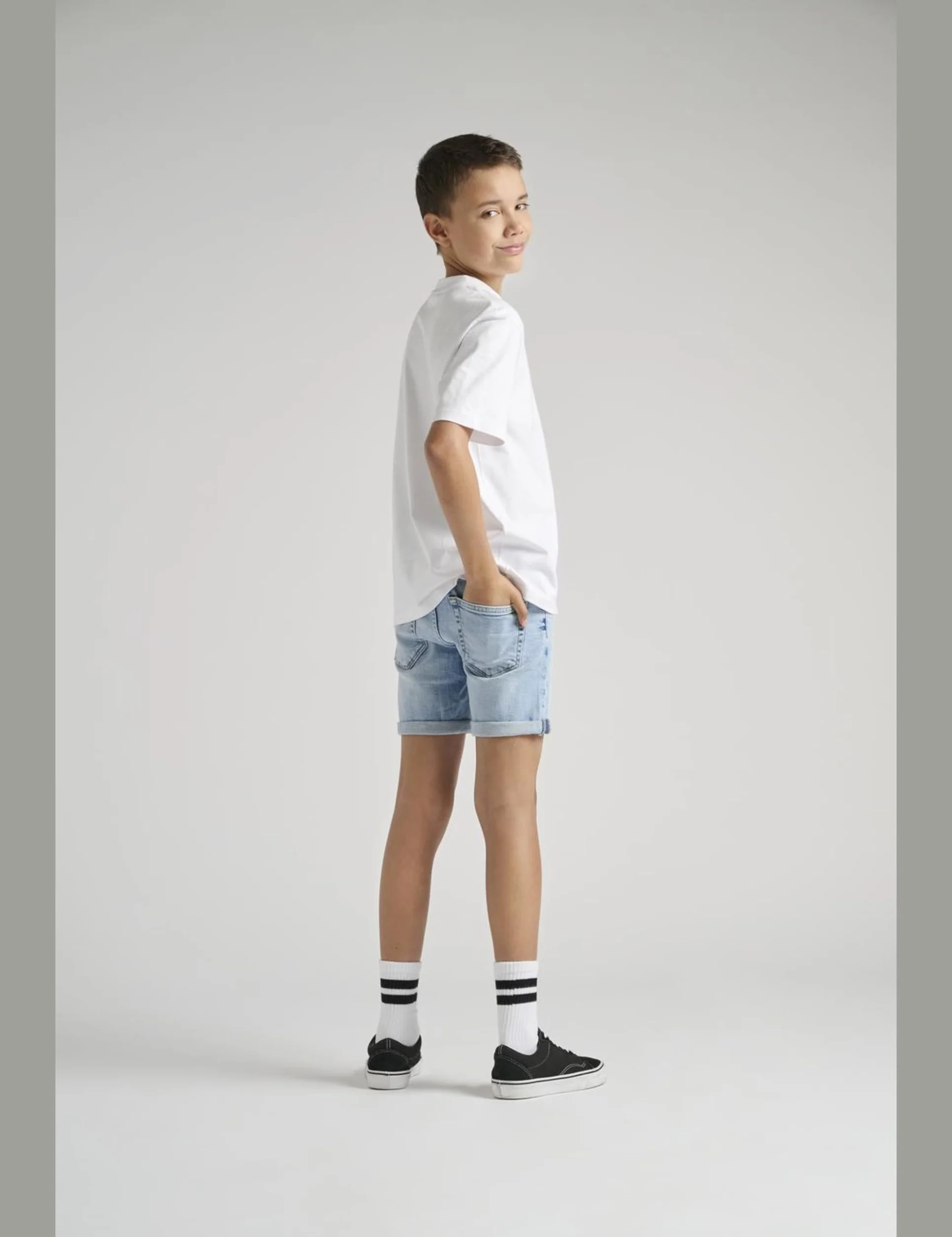 Only & Sons Osjply Lb 2791 Pim Dnm Shorts Noos - Osjply Lb 2791 Pim Dnm szorty Noos Chłopcy