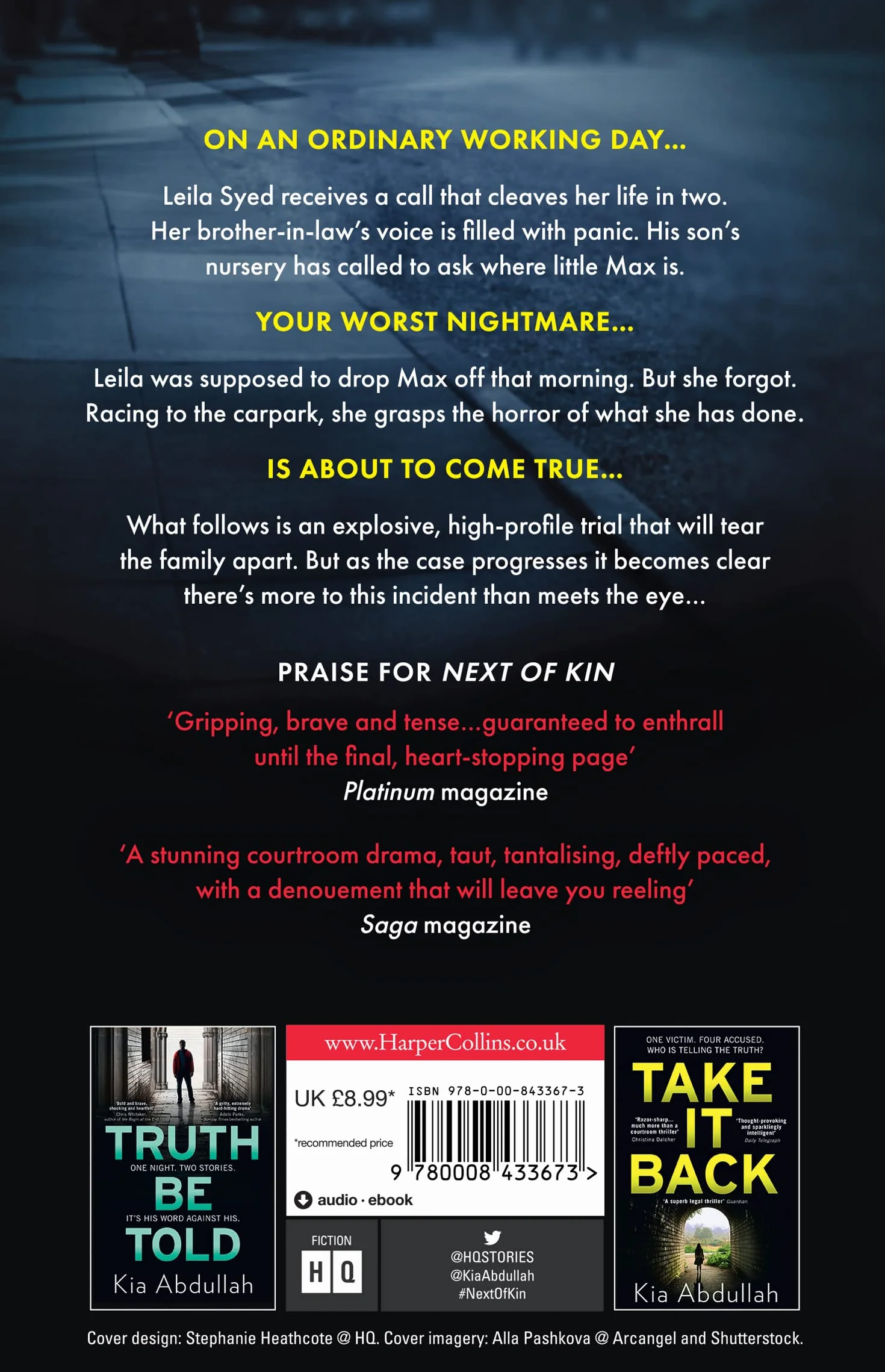 Next of Kin: A compelling and shocking psychological legal crime thriller that you won’t want to miss!