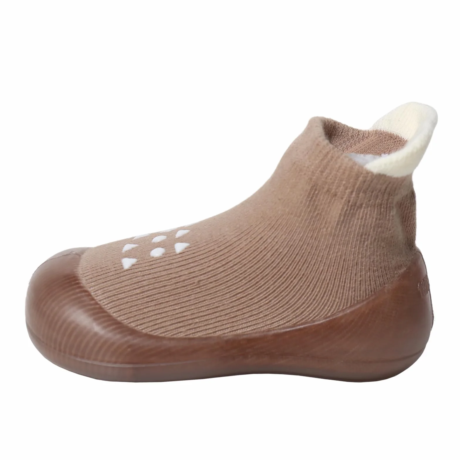EDOTON Skarpety dla niemowląt, buty do pierwszego chodzenia, antypoślizgowa gumowa podeszwa, trampki, buty outdoorowe dla małych dzieci, chłopców, dziewcząt