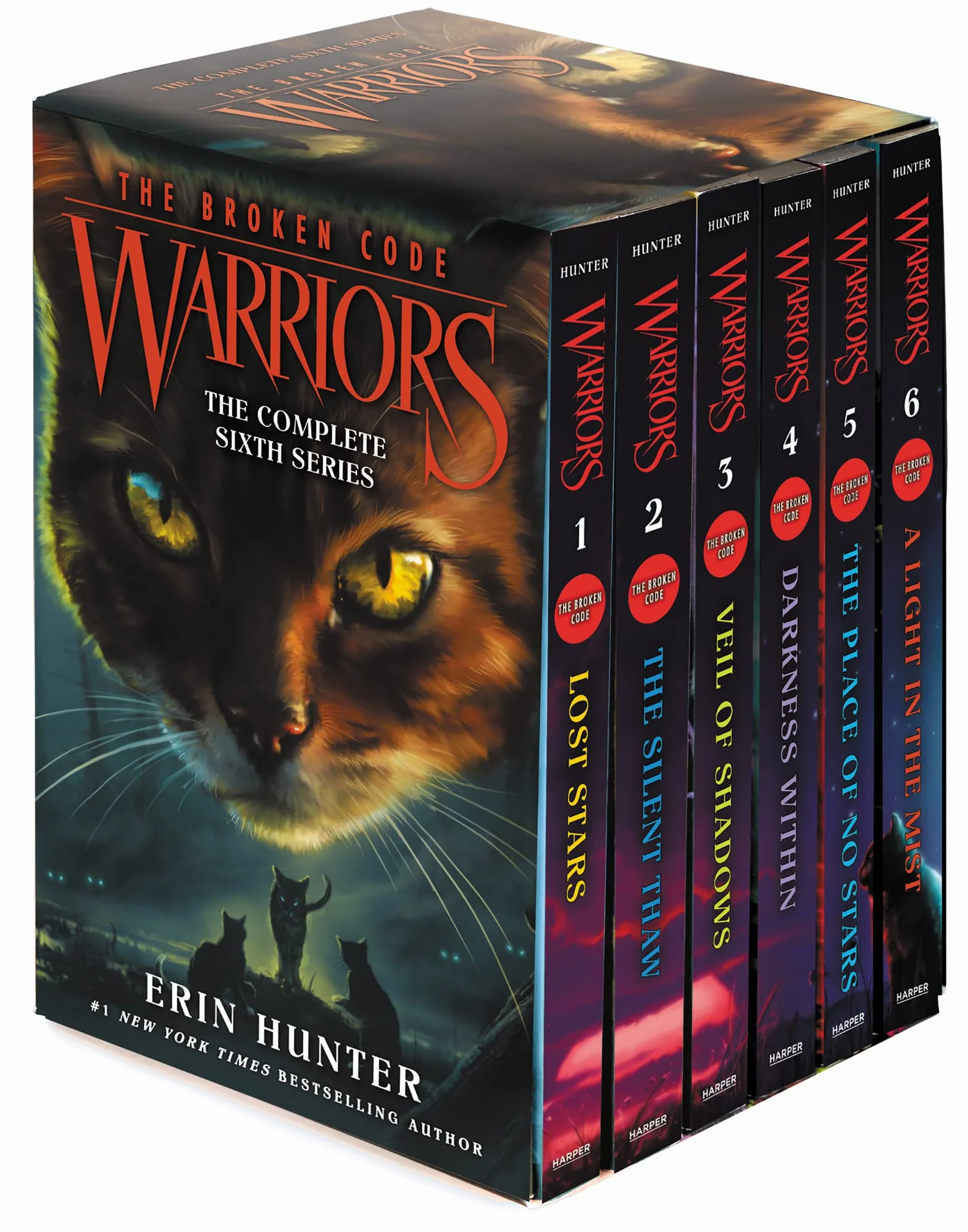 Warriors: The Broken Code Box Set: Volumes 1 to 6: 1-6
