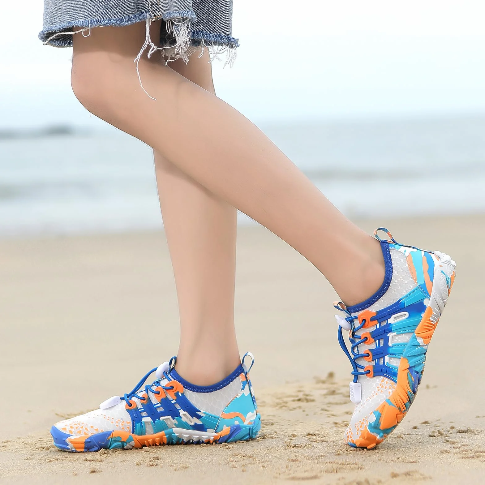 Buty kąpielowe dla chłopców i dziewczynek, buty do wody, antypoślizgowe, szybkoschnące, do pływania, na lato, na plażę, basen, do surfowania, buty bare foot