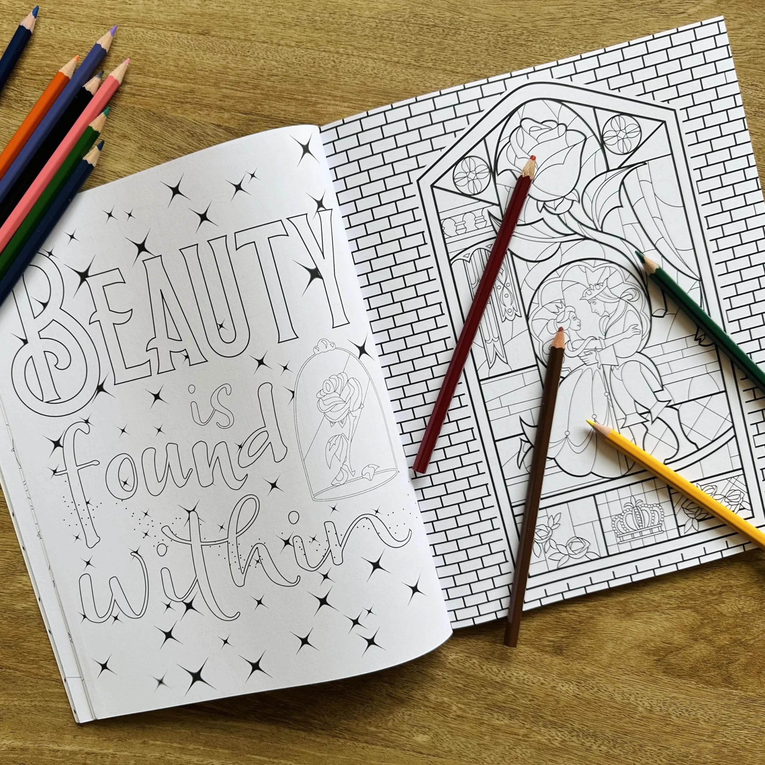 Disney Quotes to Live Your Life By Colouring Book: A collection of inspirational sayings and words of wisdom