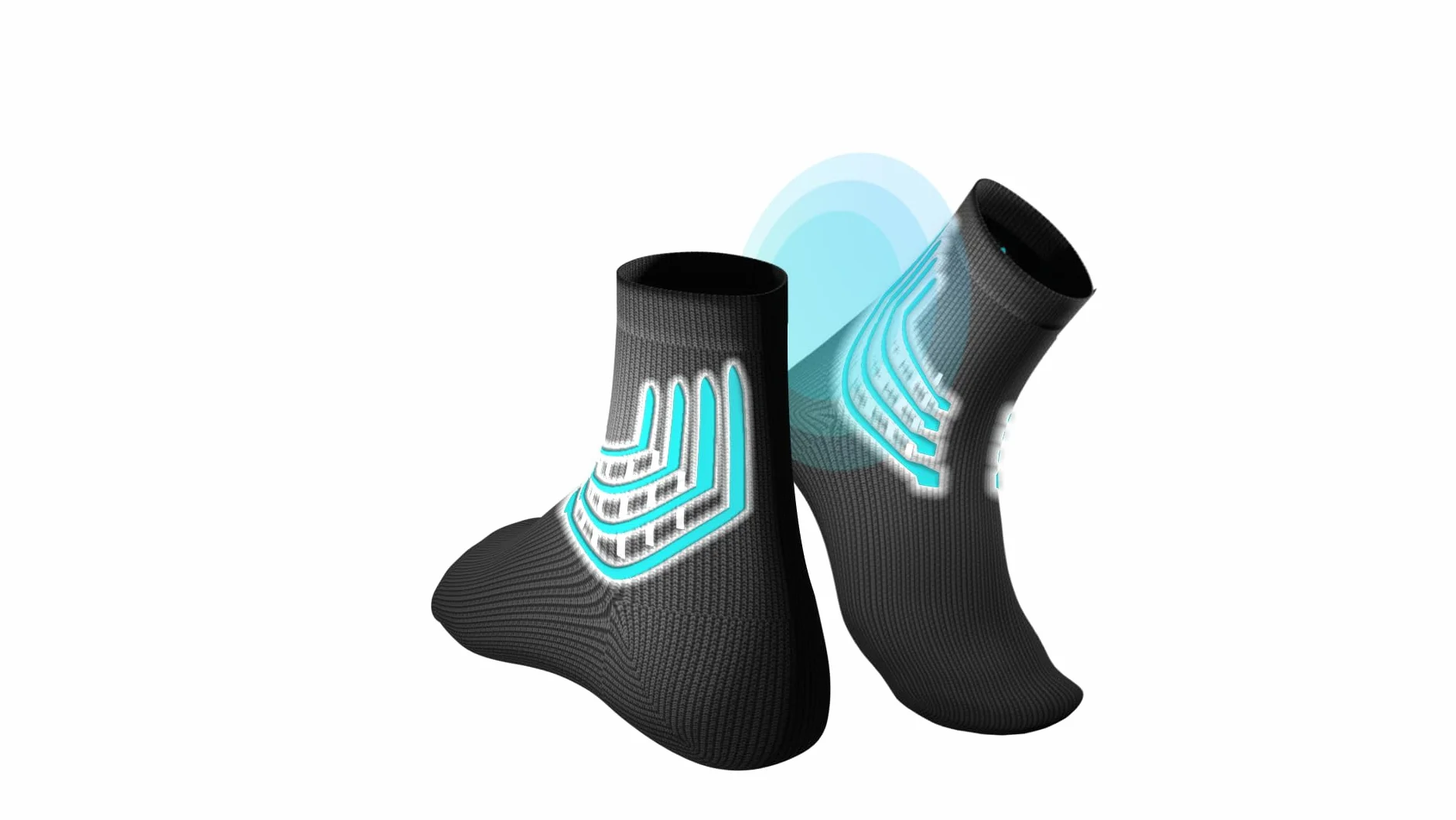 UYN W Ski One Merino Socks szare - Merino wygodne, ciepłe damskie skarpety narciarskie, rozmiar 37-38 - kolor szary melanż - biały